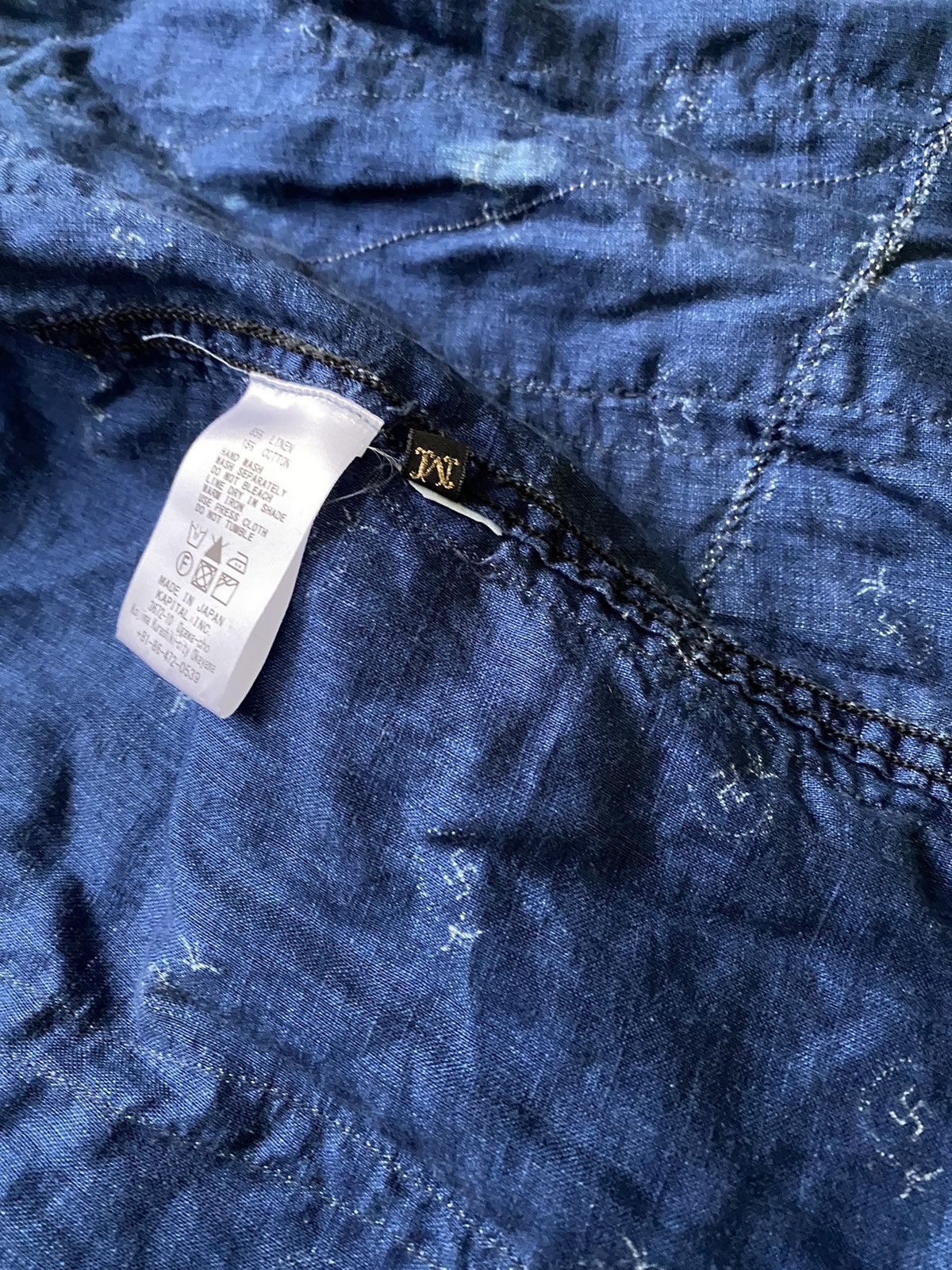 Kapital × Kapital Kountry Kapital African boro indigo patchwork western shirt kountry Size US M / EU 48-50 / 2 - 17 Thumbnail