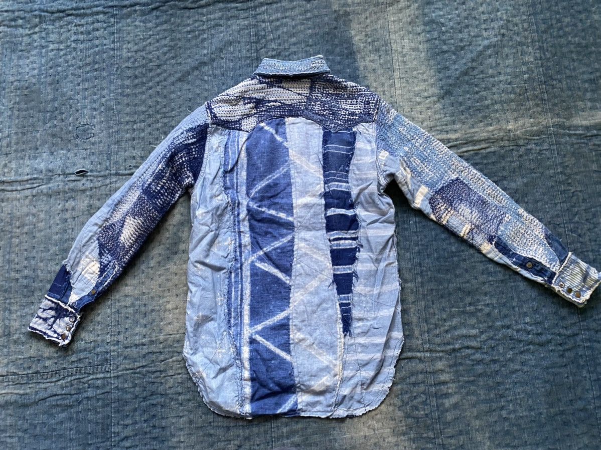 Kapital × Kapital Kountry Kapital African boro indigo patchwork western shirt kountry Size US M / EU 48-50 / 2 - 2 Thumbnail