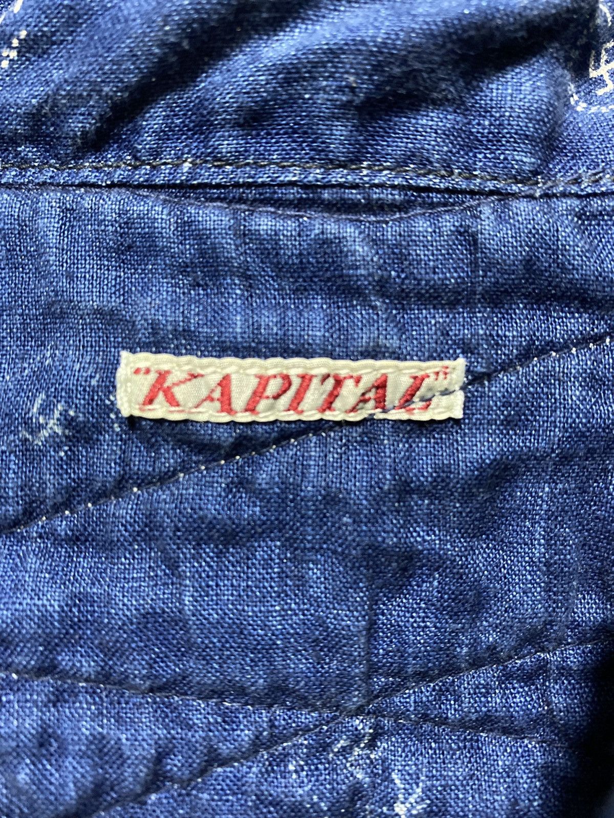 Kapital × Kapital Kountry Kapital African boro indigo patchwork western shirt kountry Size US M / EU 48-50 / 2 - 18 Thumbnail