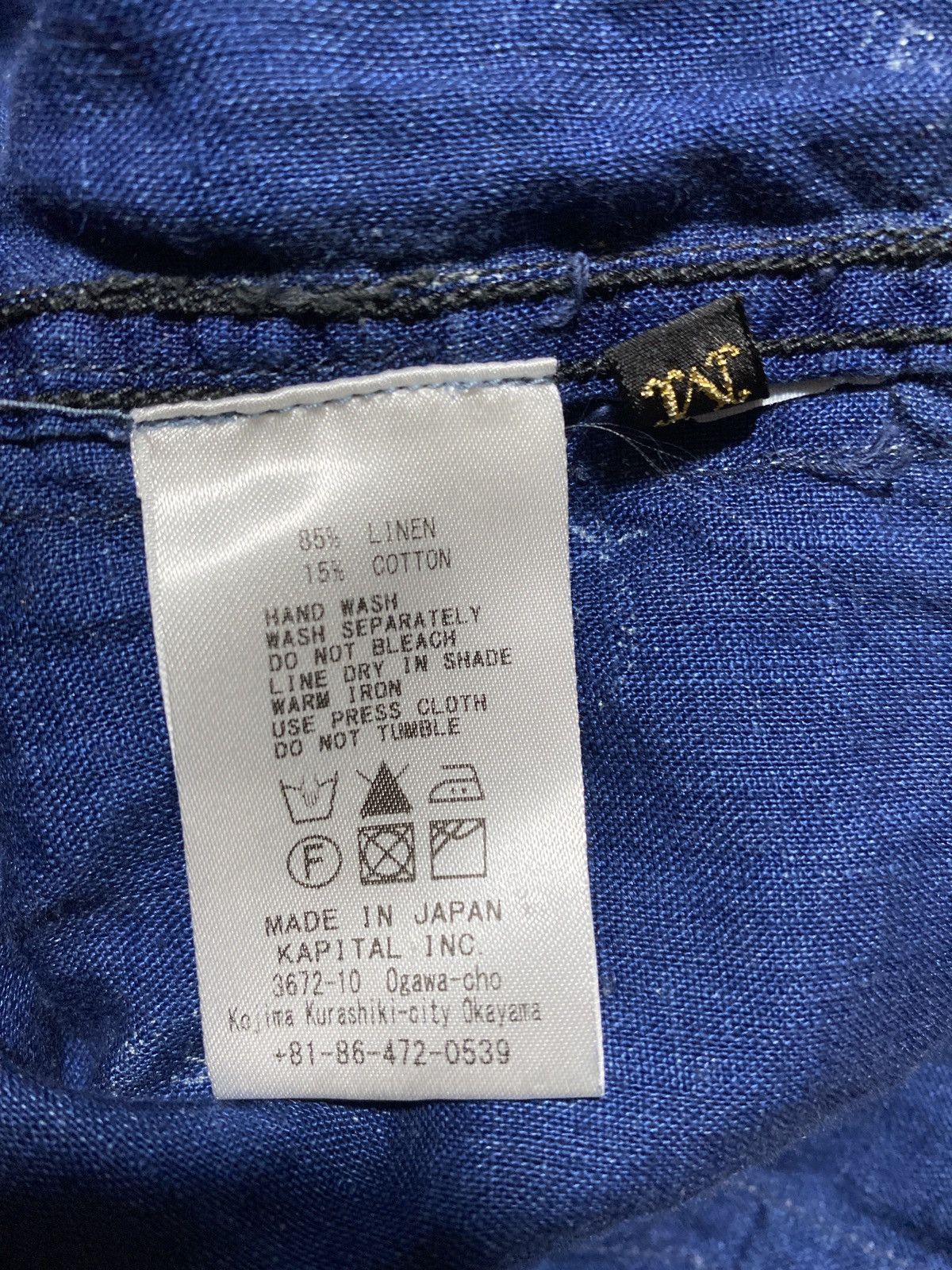 Kapital × Kapital Kountry Kapital African boro indigo patchwork western shirt kountry Size US M / EU 48-50 / 2 - 19 Thumbnail