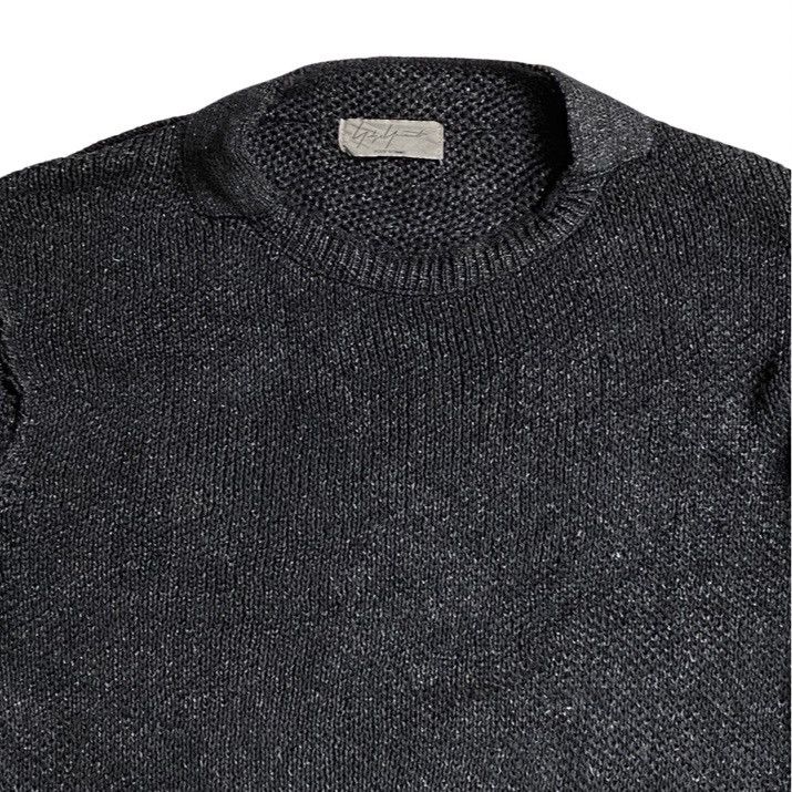 Yohji Yamamoto YYPH Glitter Rayon Blend Knit Sweater Size US L / EU 52-54 / 3 - 1 Thumbnail
