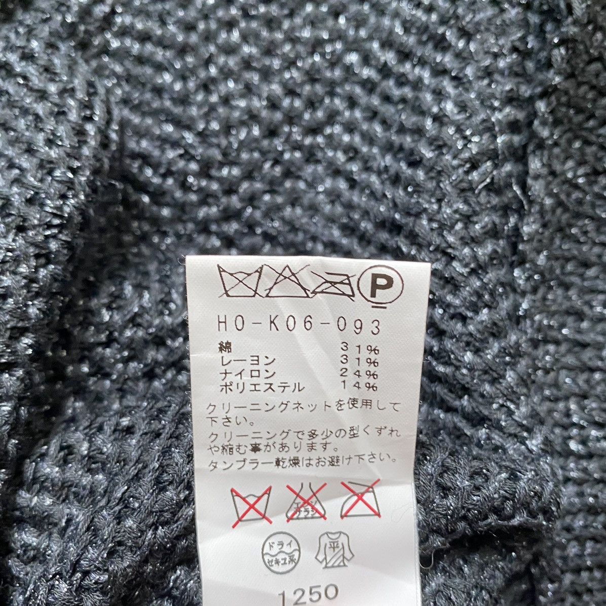 Yohji Yamamoto YYPH Glitter Rayon Blend Knit Sweater Size US L / EU 52-54 / 3 - 8 Thumbnail