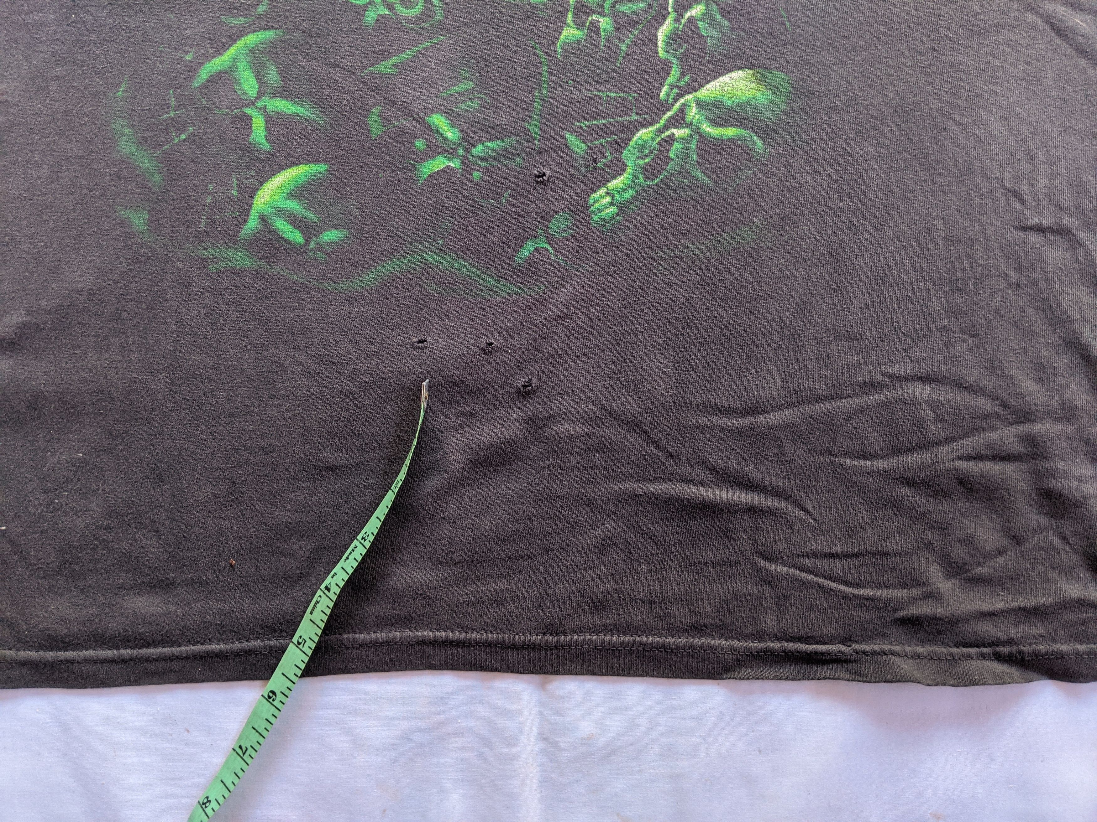 Liquid Blue × Vintage Vintage 90s skull fullprint like liquid blue Size US L / EU 52-54 / 3 - 4 Thumbnail