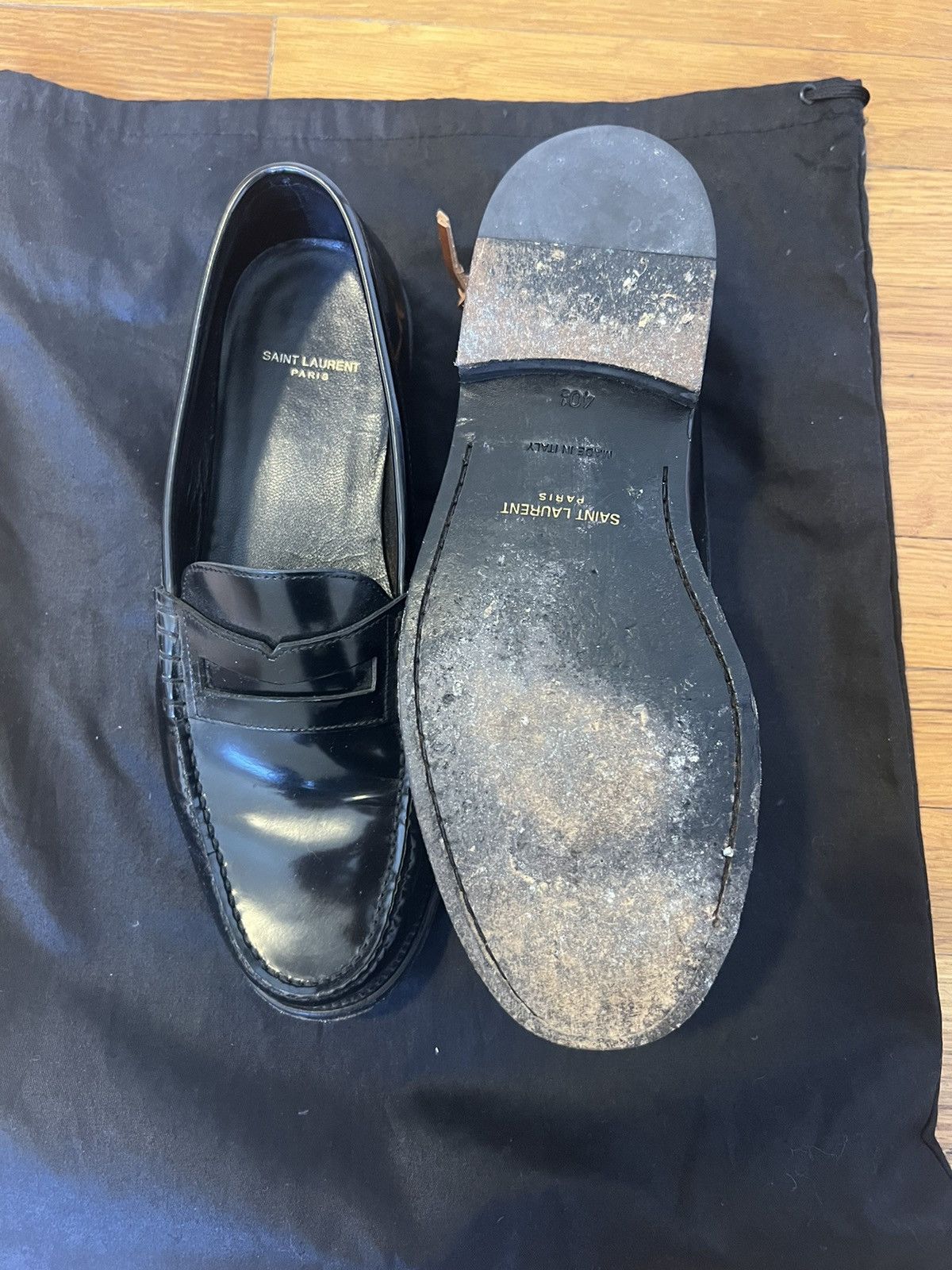 Saint Laurent Paris Saint Laurent Loafers Size US 7.5 / EU 40-41 - 4 Thumbnail