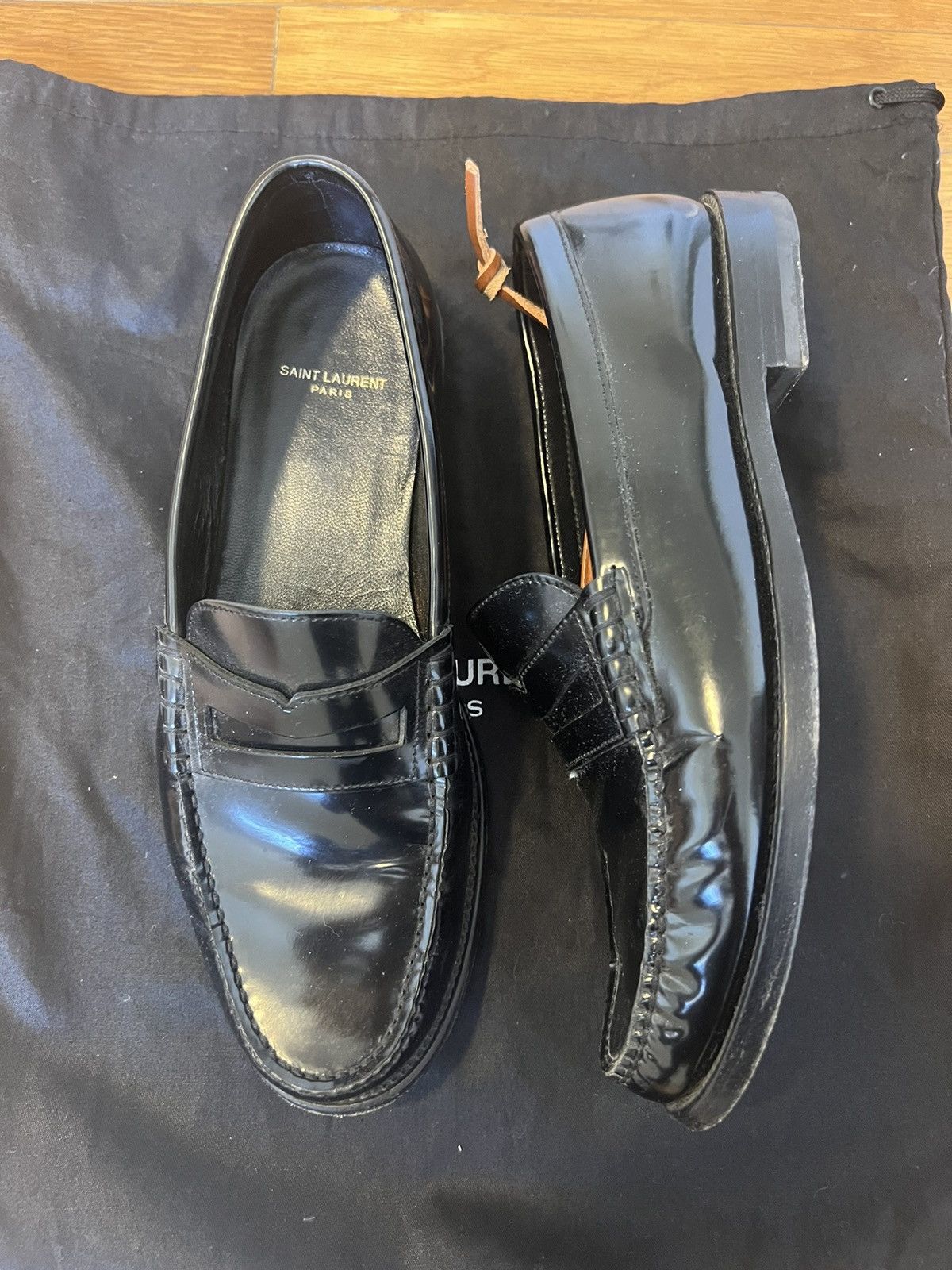 Saint Laurent Paris Saint Laurent Loafers Size US 7.5 / EU 40-41 - 3 Thumbnail