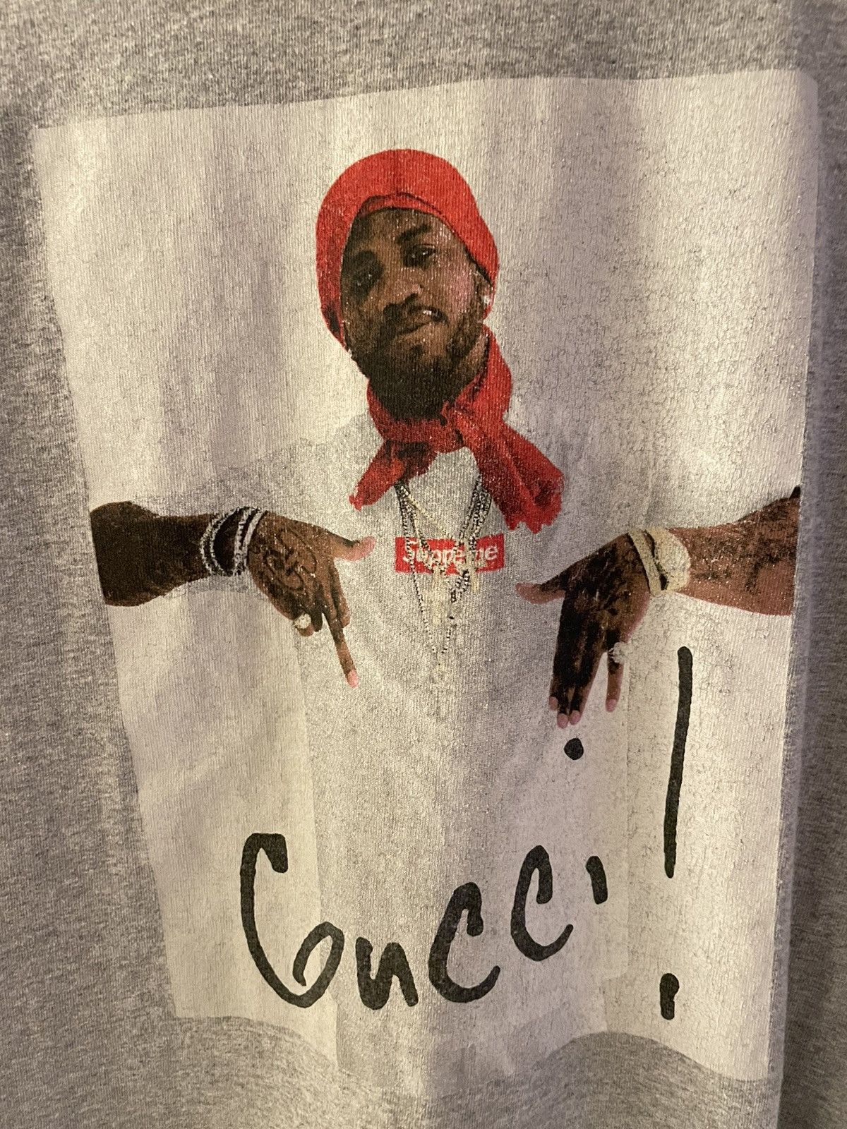 Supreme supreme gucci mane photo tee Size US L / EU 52-54 / 3 - 2 Thumbnail