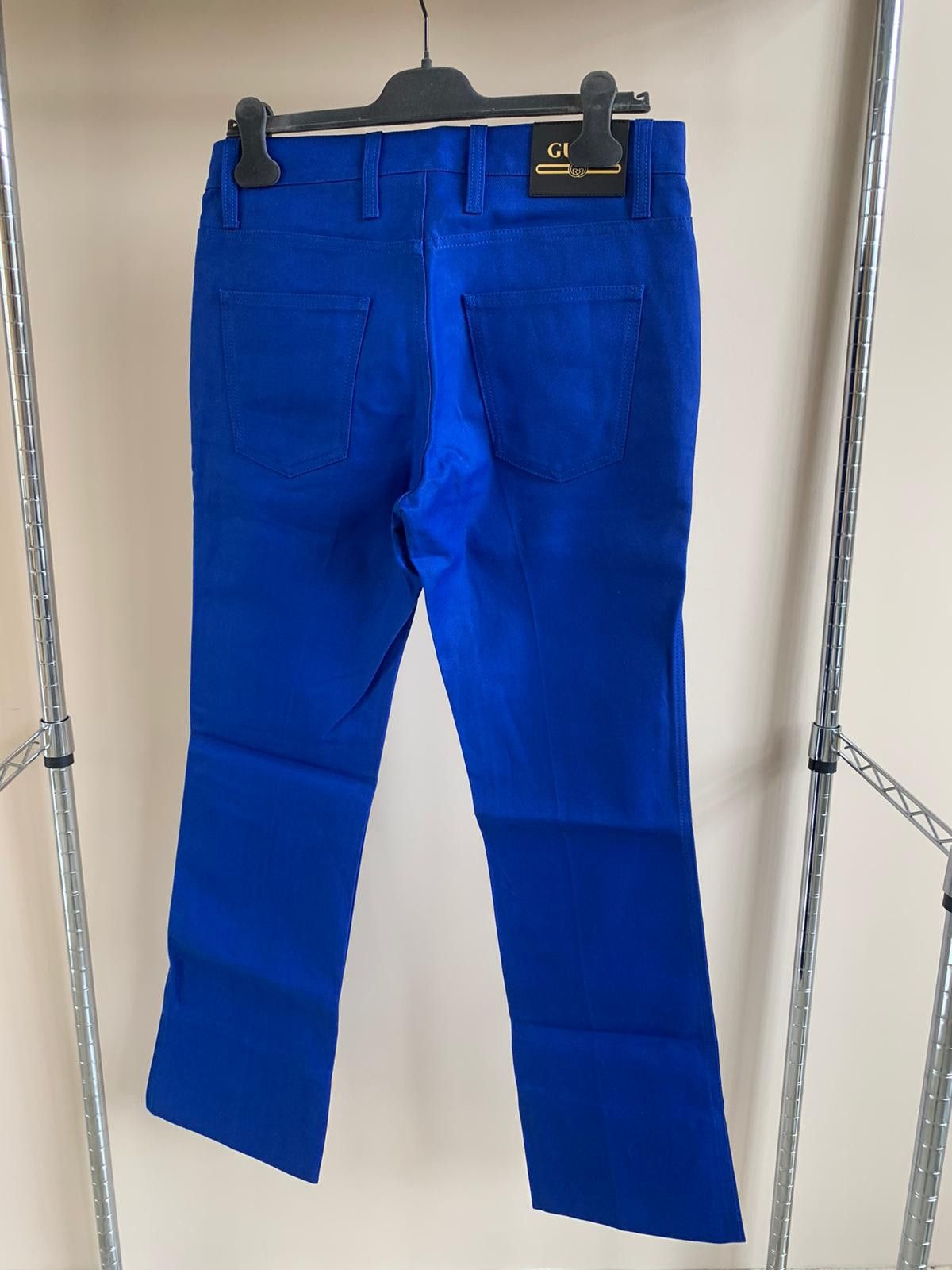 Gucci Pressed Worker Cotton Pants Size US 35 - 2 Thumbnail