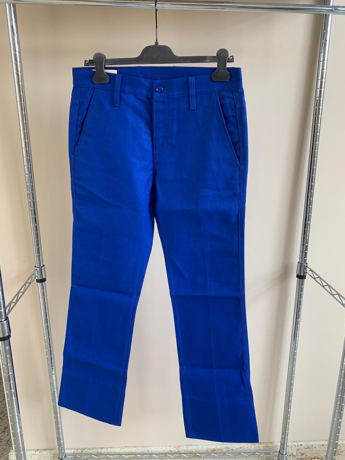 Gucci Pressed Worker Cotton Pants Size US 35 - 6 Thumbnail