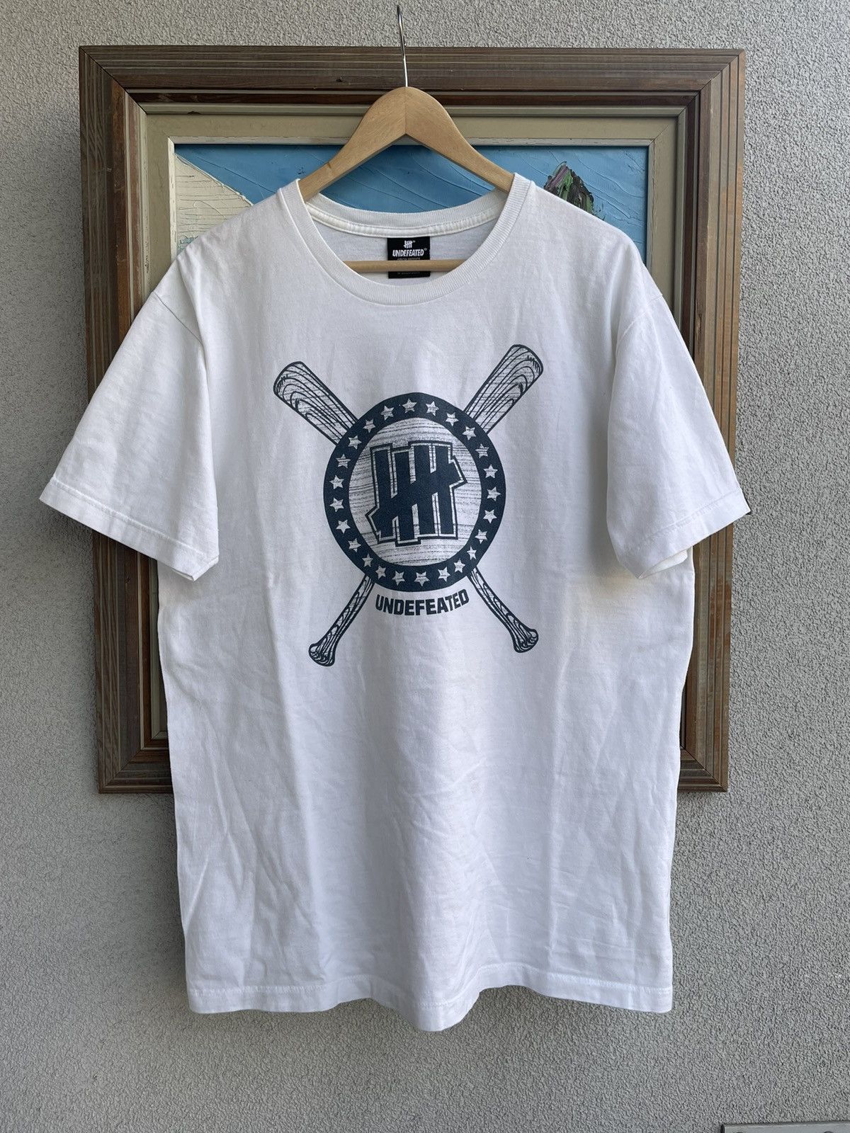 Undefeated Undefeated Streetwear Baseball Logo Tee Large Hype Size US L / EU 52-54 / 3 - 1 Thumbnail