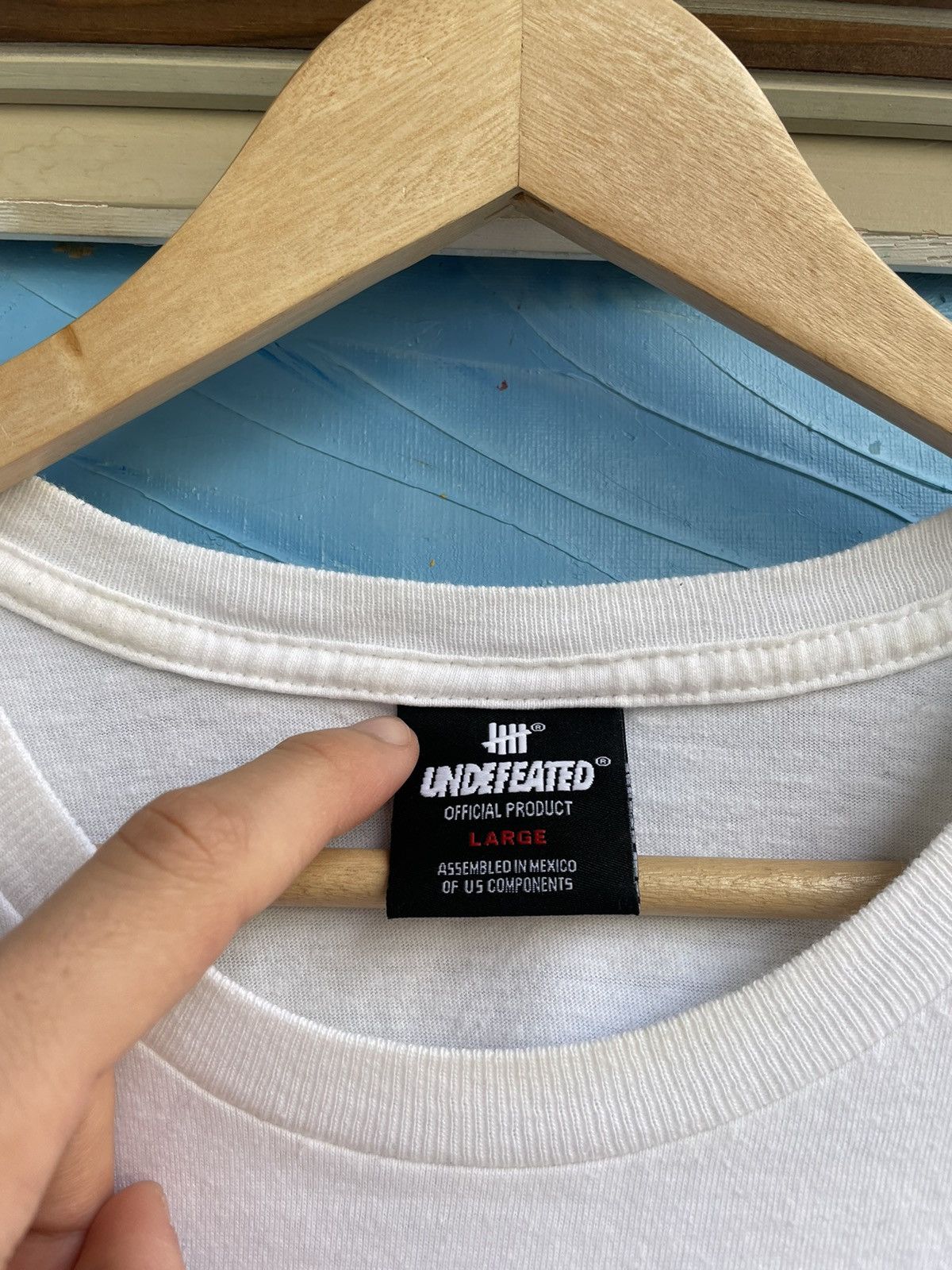Undefeated Undefeated Streetwear Baseball Logo Tee Large Hype Size US L / EU 52-54 / 3 - 3 Thumbnail