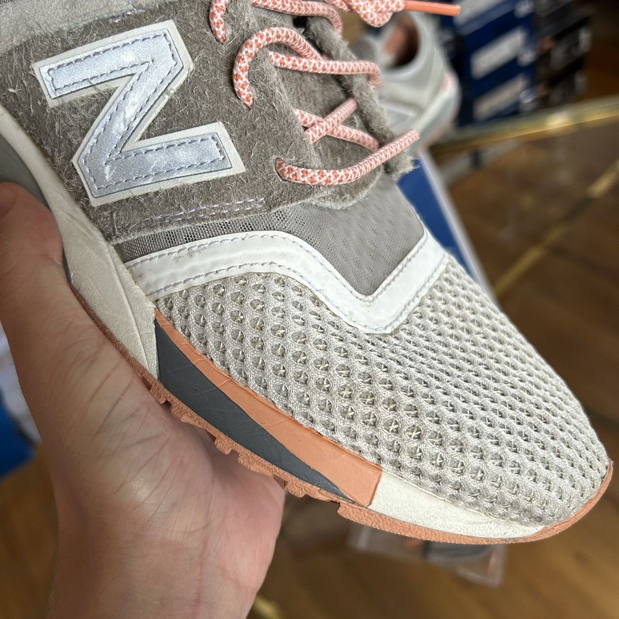 Japanese Brand MRL247MT NEW BALANCE TOKYO RAT LiGHT GREY BRiGHT PiNK MANGO Size US 9 / EU 42 - 8 Thumbnail