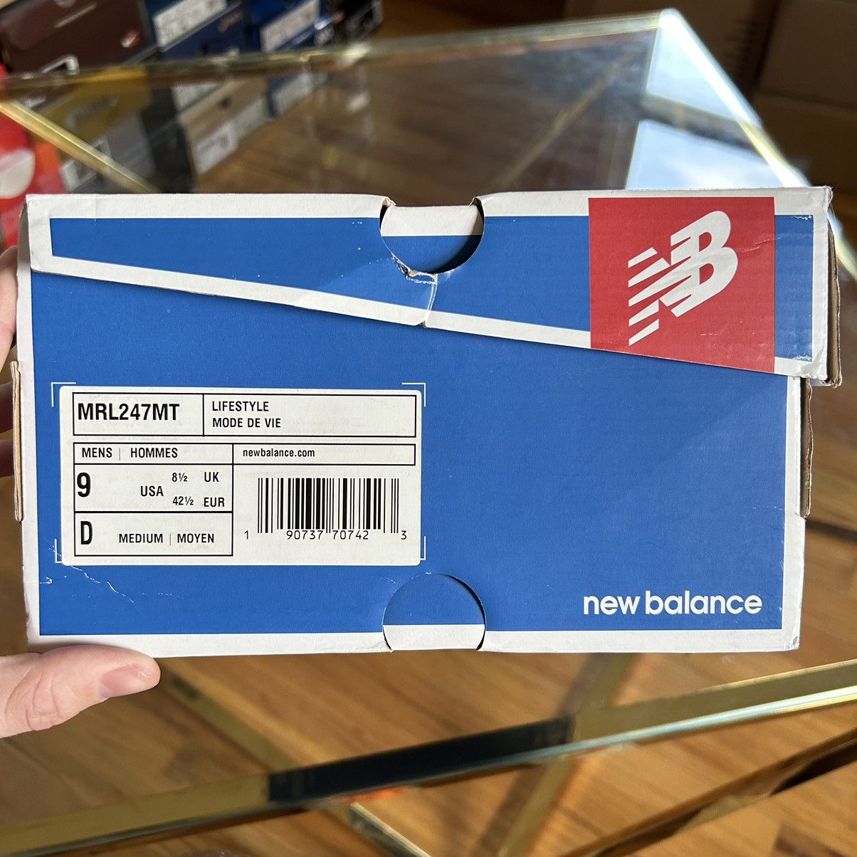 Japanese Brand MRL247MT NEW BALANCE TOKYO RAT LiGHT GREY BRiGHT PiNK MANGO Size US 9 / EU 42 - 11 Thumbnail