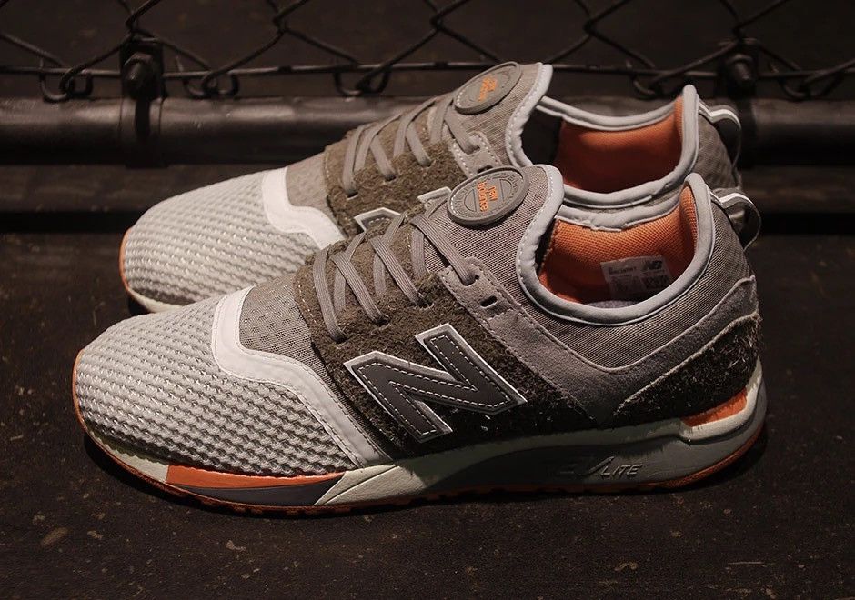 Japanese Brand MRL247MT NEW BALANCE TOKYO RAT LiGHT GREY BRiGHT PiNK MANGO Size US 9 / EU 42 - 12 Thumbnail