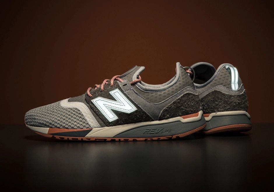 Japanese Brand MRL247MT NEW BALANCE TOKYO RAT LiGHT GREY BRiGHT PiNK MANGO Size US 9 / EU 42 - 18 Thumbnail