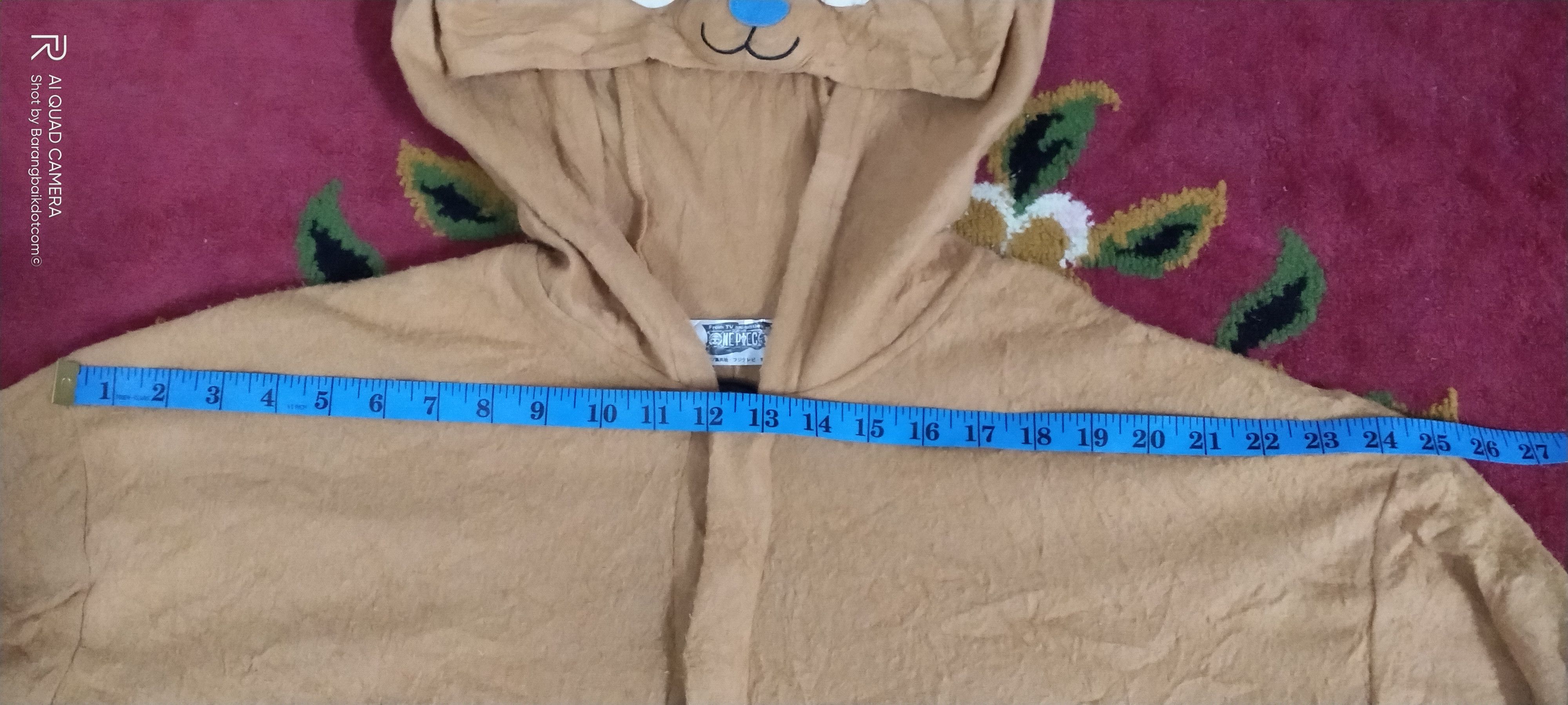 Anime × Japanese Brand × One Piece TONY Chopper One Piece Character/Adult Costume Size US 26 / EU 42 - 4 Thumbnail