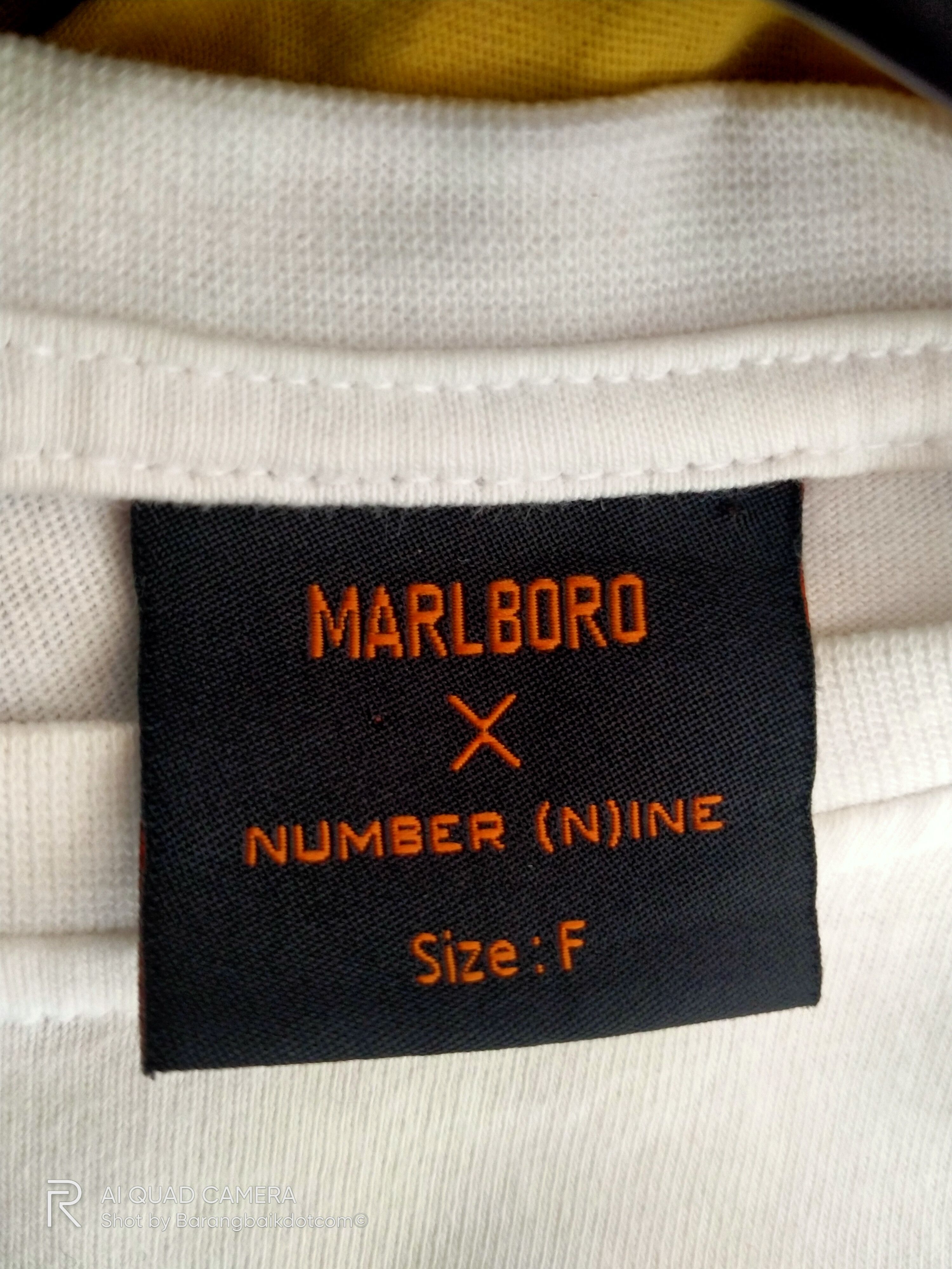 Marlboro × Number (N)ine × Takahiromiyashita The Soloist. NUMBER (N)INE X MARLBORO T-Shirts Size US M / EU 48-50 / 2 - 5 Thumbnail