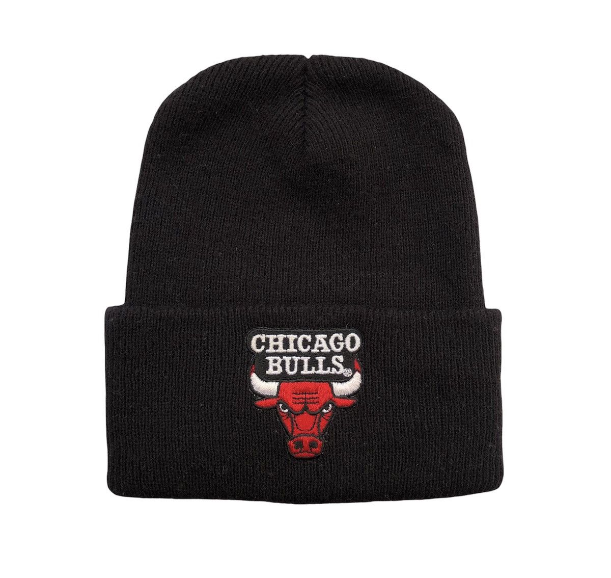 NBA Chicago Bulls Skull Beanie With Embroidery Logo Size ONE SIZE - 8 Thumbnail