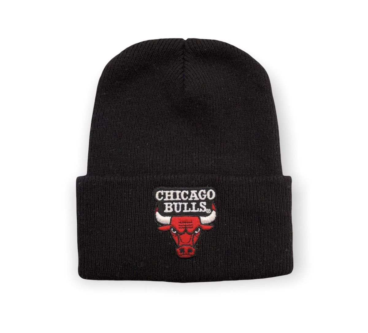 NBA Chicago Bulls Skull Beanie With Embroidery Logo Size ONE SIZE - 1 Thumbnail