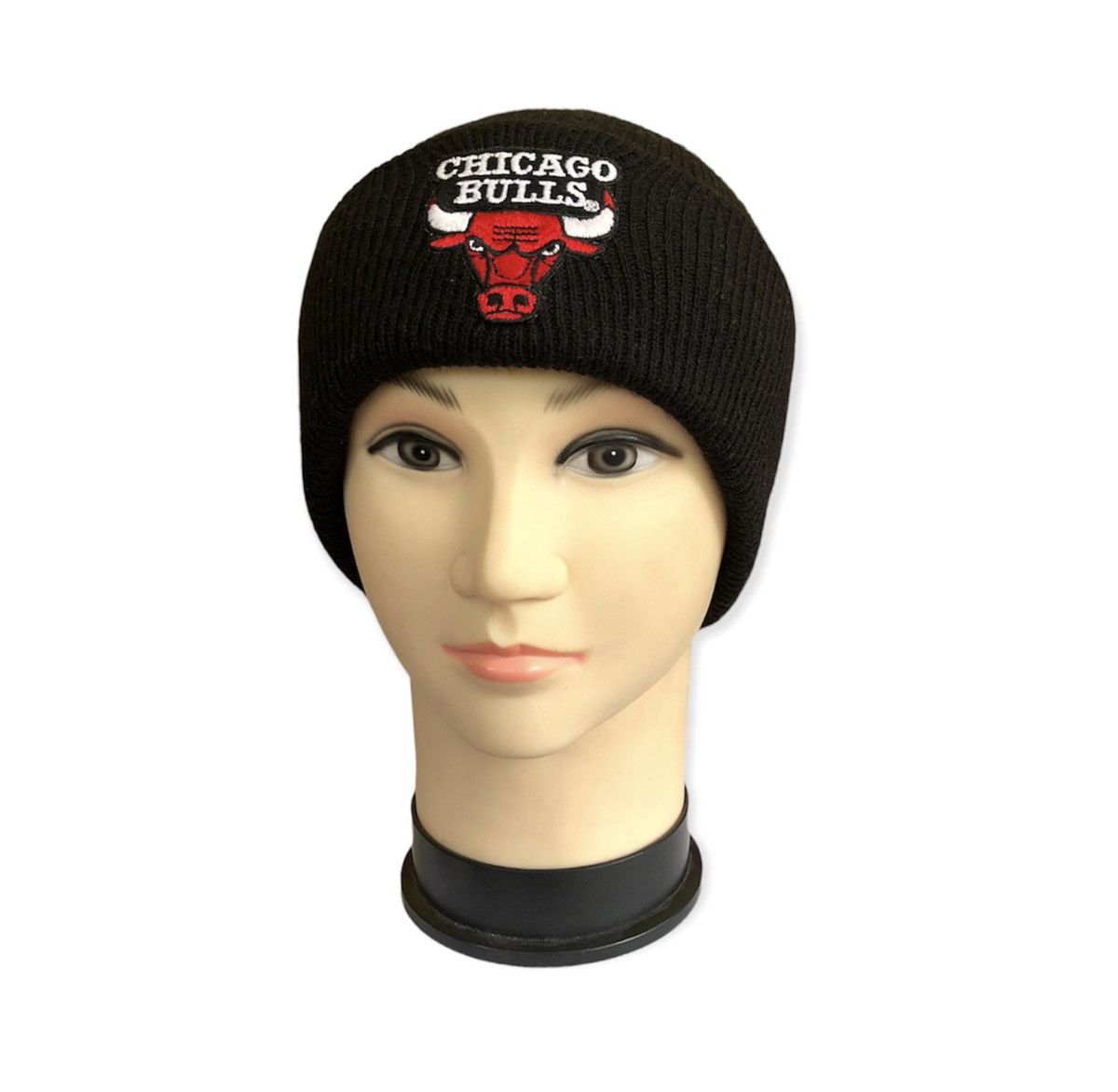 NBA Chicago Bulls Skull Beanie With Embroidery Logo Size ONE SIZE - 3 Thumbnail