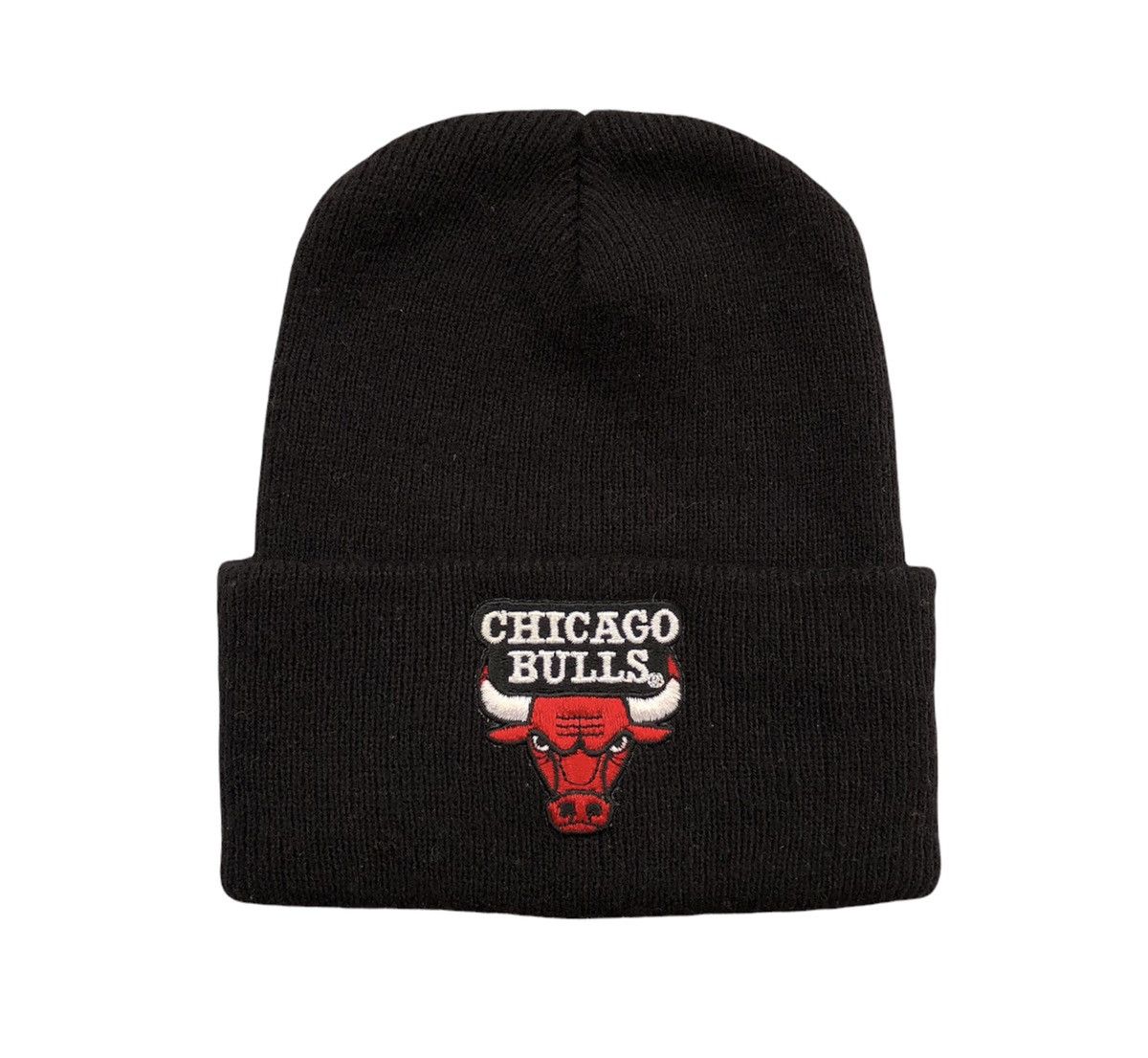 NBA Chicago Bulls Skull Beanie With Embroidery Logo Size ONE SIZE - 5 Thumbnail