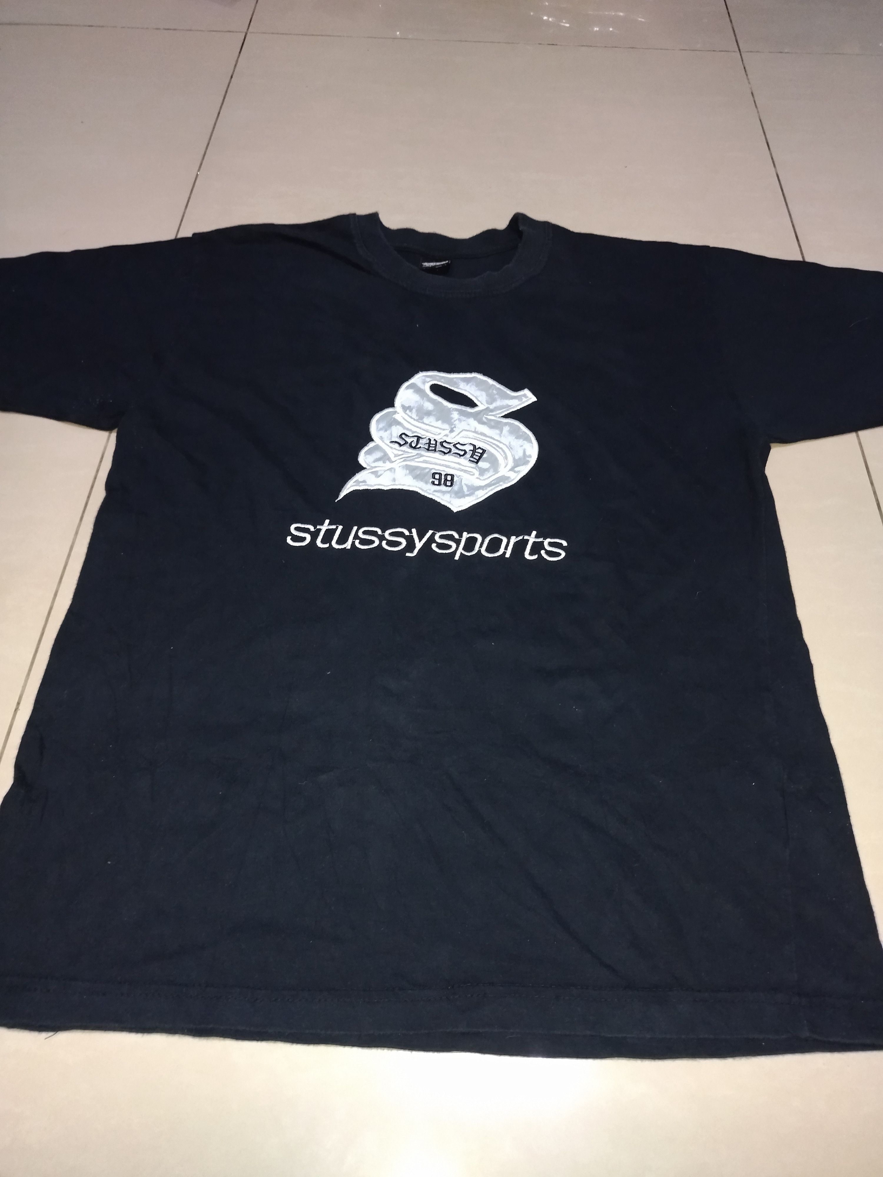 Skategang × Streetwear × Stussy Stussy Sport Streetwear Tshirt  