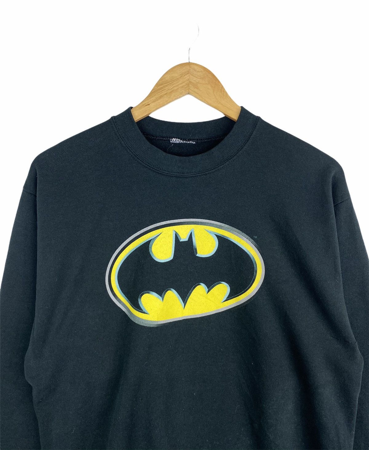 DC Comics × Vintage VINTAGE BATMAN SUPERHERO DC COMICS SWEATSHIRT PULLOVER Size US S / EU 44-46 / 1 - 3 Thumbnail