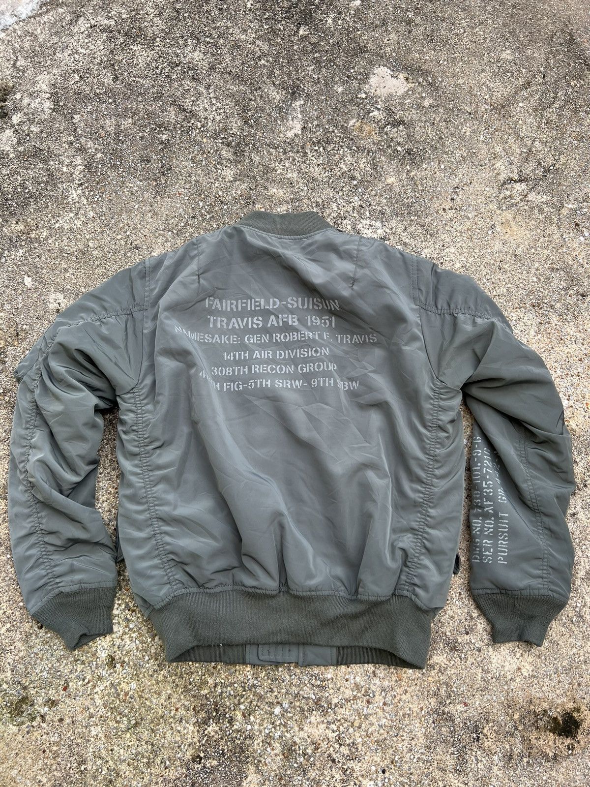 Avirex Vintage Avirex US Air Force Military Style Bomber Jacket Size US M / EU 48-50 / 2 - 2 Thumbnail