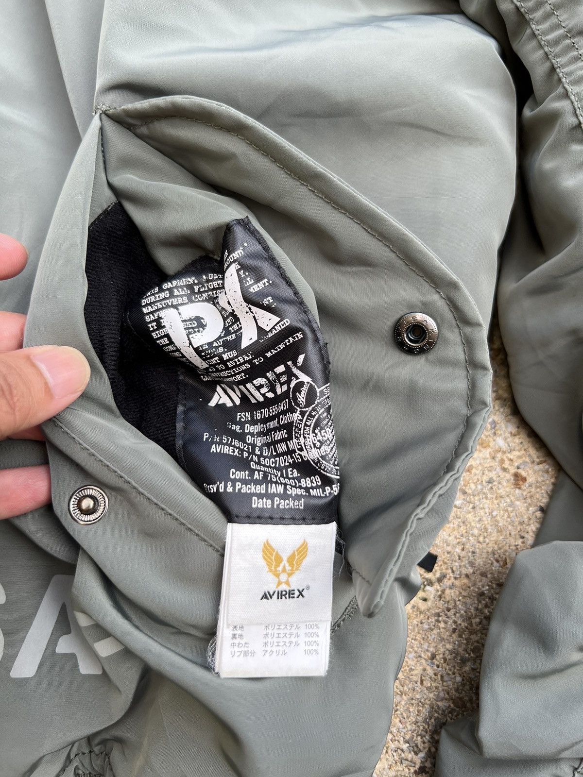Avirex Vintage Avirex US Air Force Military Style Bomber Jacket Size US M / EU 48-50 / 2 - 9 Thumbnail