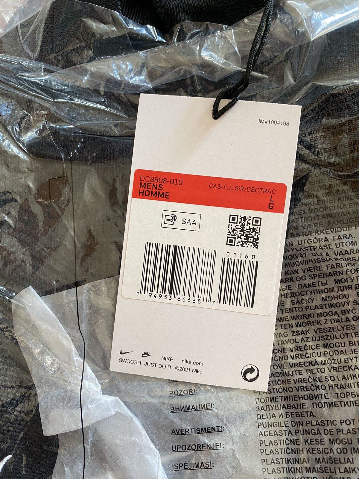 Acronym × Nike × Nike ACG Nike ACRONYM® Stadium Jersey T-Shirt Black Size US L / EU 52-54 / 3 - 3 Thumbnail