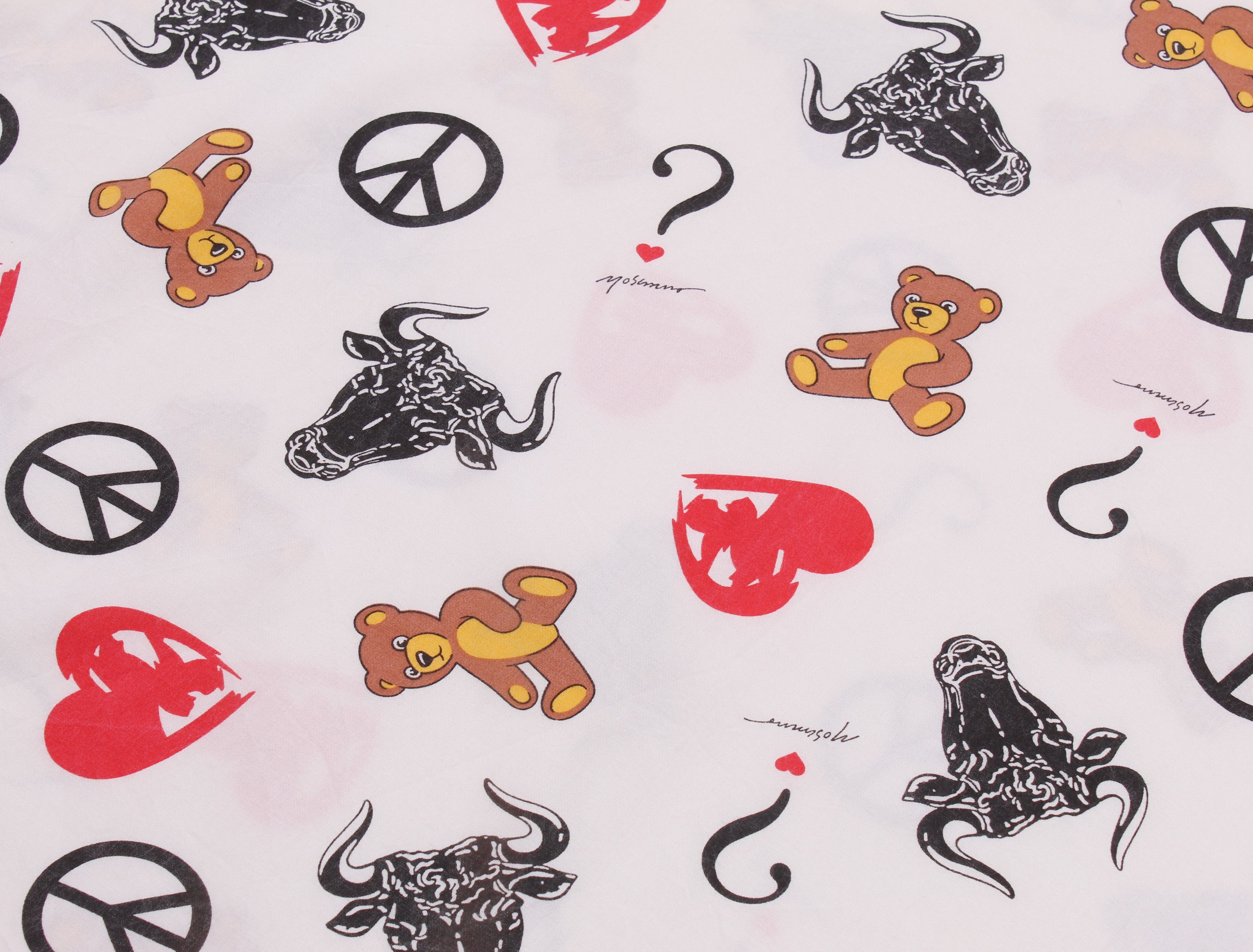 Moschino × Vintage Vintage Rare Moschino Mare Printed Tee Size US M / EU 48-50 / 2 - 3 Thumbnail
