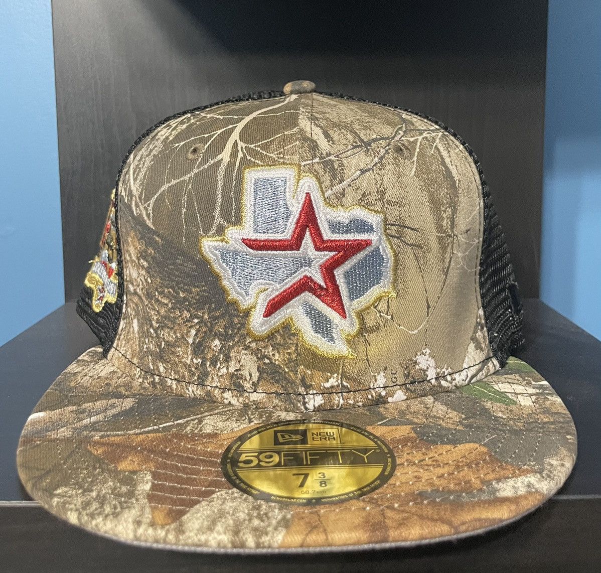 Houston Astros Rahnni Camo Goosebumps Gray UV New Era 59FIFTY