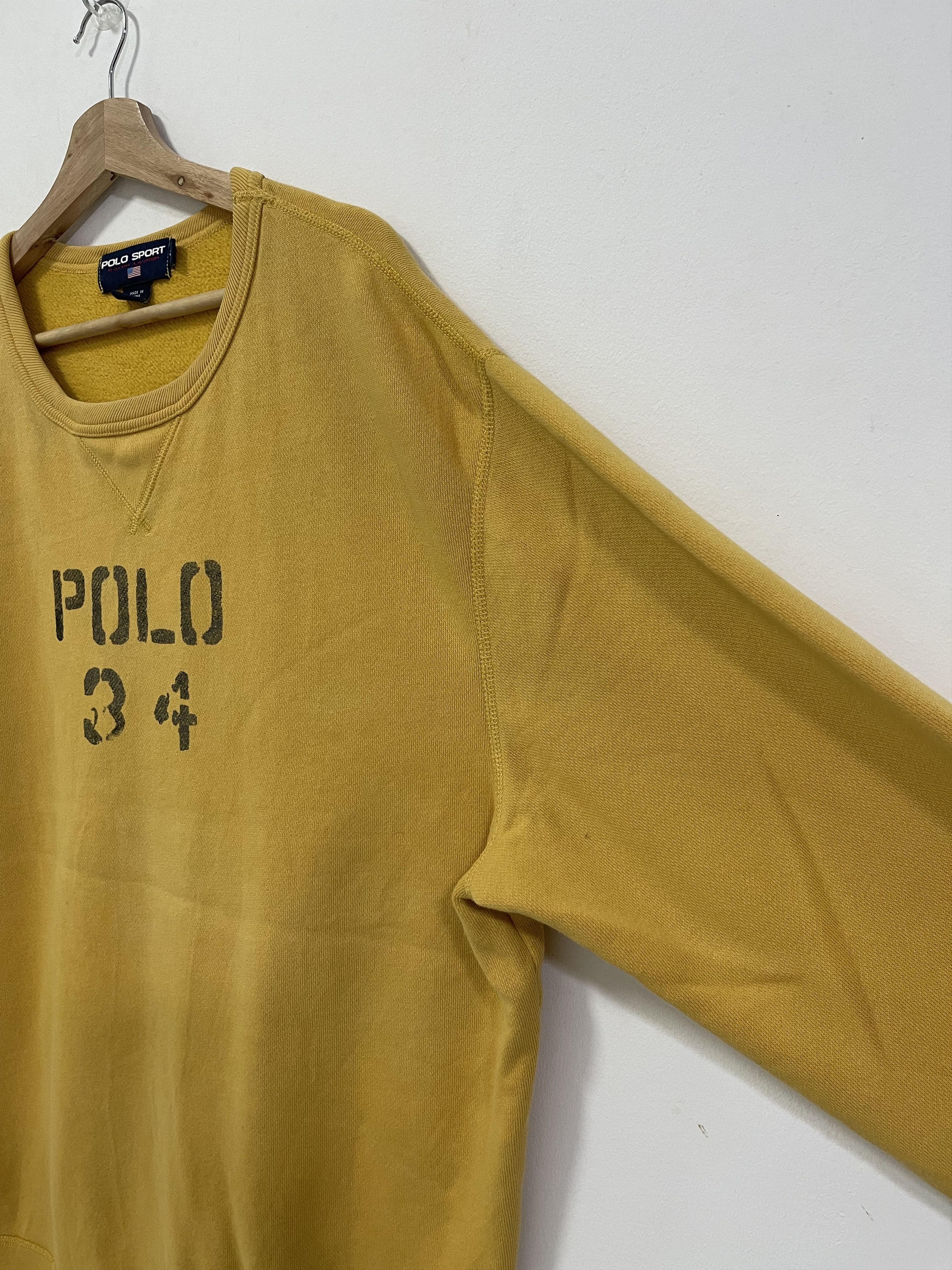 Polo Ralph Lauren × Ralph Lauren × Vintage Vintage Polo Sport Ralph Lauren crewneck Sweatshirt Size US XL / EU 56 / 4 - 6 Thumbnail