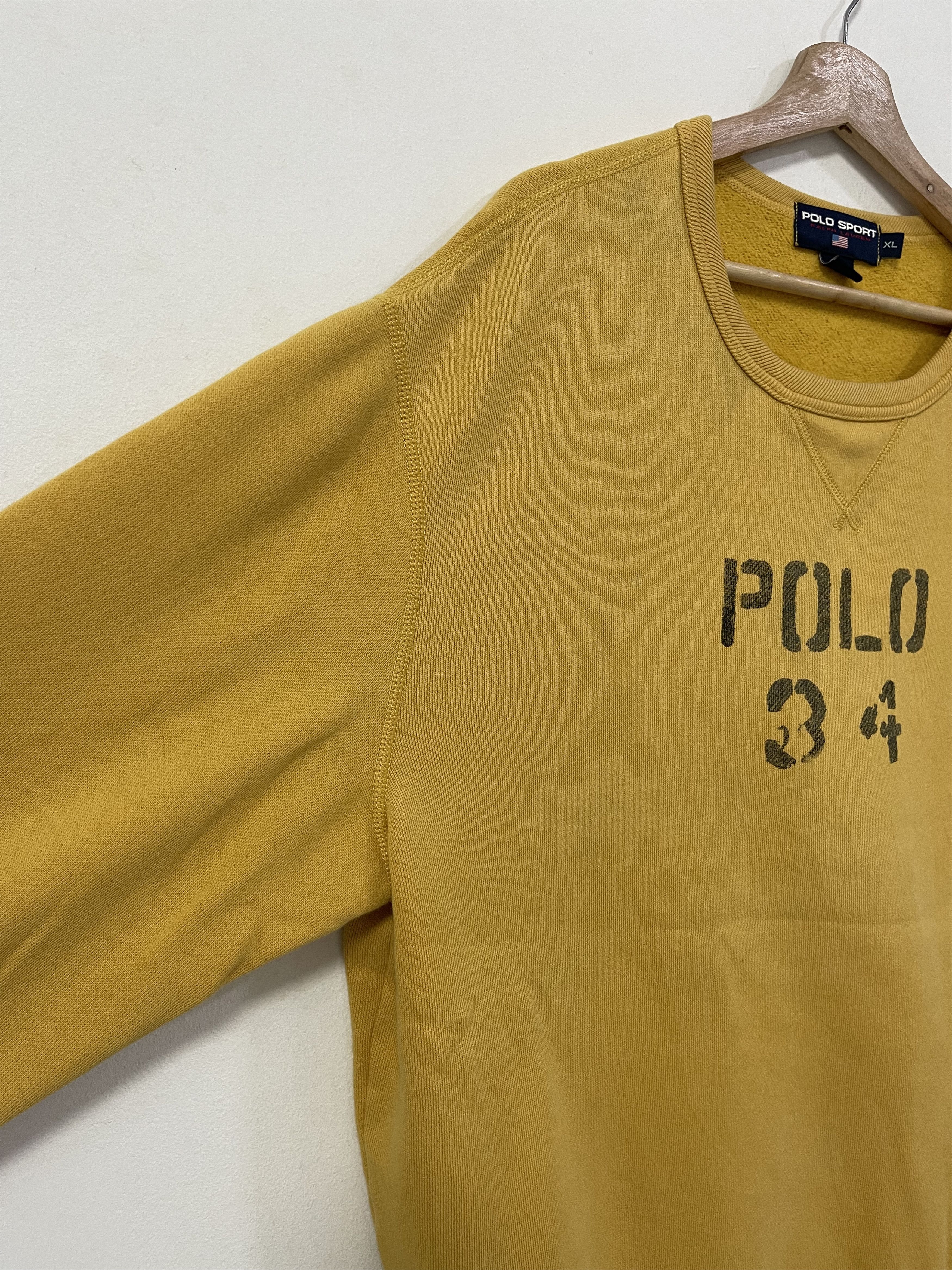 Polo Ralph Lauren × Ralph Lauren × Vintage Vintage Polo Sport Ralph Lauren crewneck Sweatshirt Size US XL / EU 56 / 4 - 8 Thumbnail