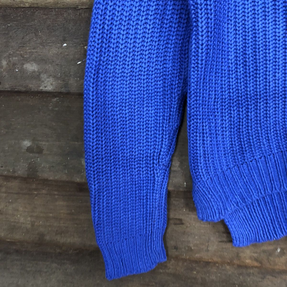 Homespun Knitwear Japan Blue sweatshirt KNitwear #5387 Size US M / EU 48-50 / 2 - 6 Thumbnail