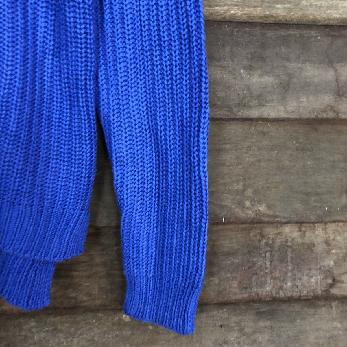 Homespun Knitwear Japan Blue sweatshirt KNitwear #5387 Size US M / EU 48-50 / 2 - 4 Thumbnail
