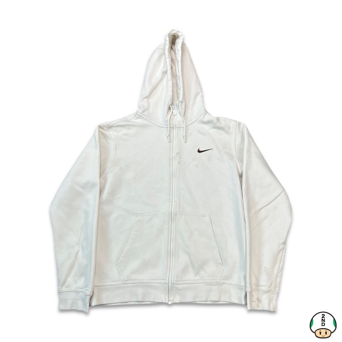 Nike Nike Sportswear Hoodie Swoosh Zip Fleece Hooded Sweatshirt Size US M / EU 48-50 / 2 - 1 Thumbnail