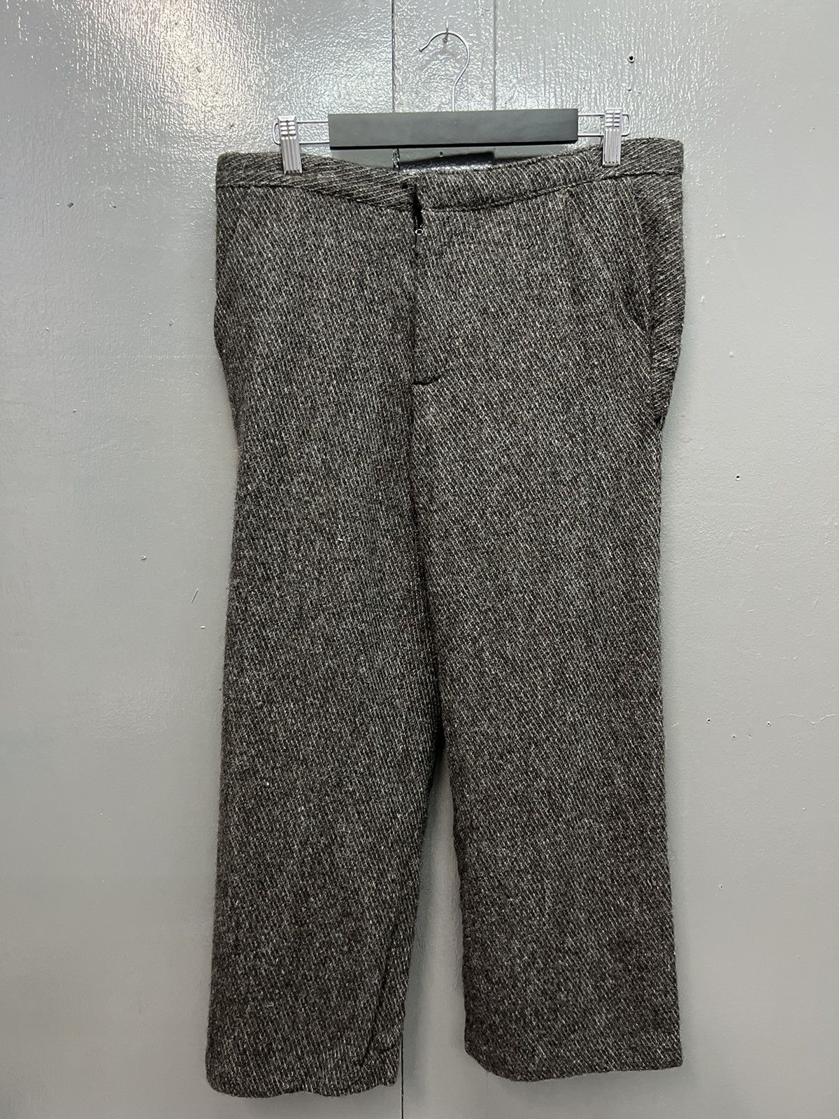 A.P.C. ARCHIVE🔥A.P.C KNITTED WOOL PANTS SIZE 34 Size US 34 / EU 50 - 2 Thumbnail