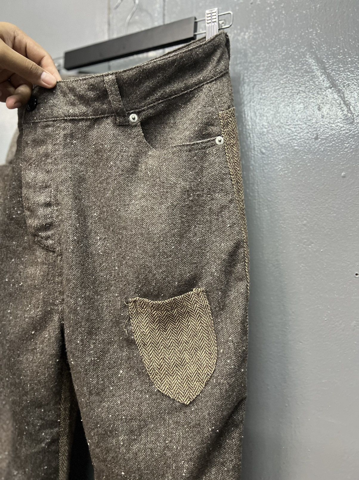 Japanese Brand ARCHIVE🔥CONTR@CTE WOOL CASUAL PANTS SIZE 32 Size US 32 / EU 48 - 6 Thumbnail