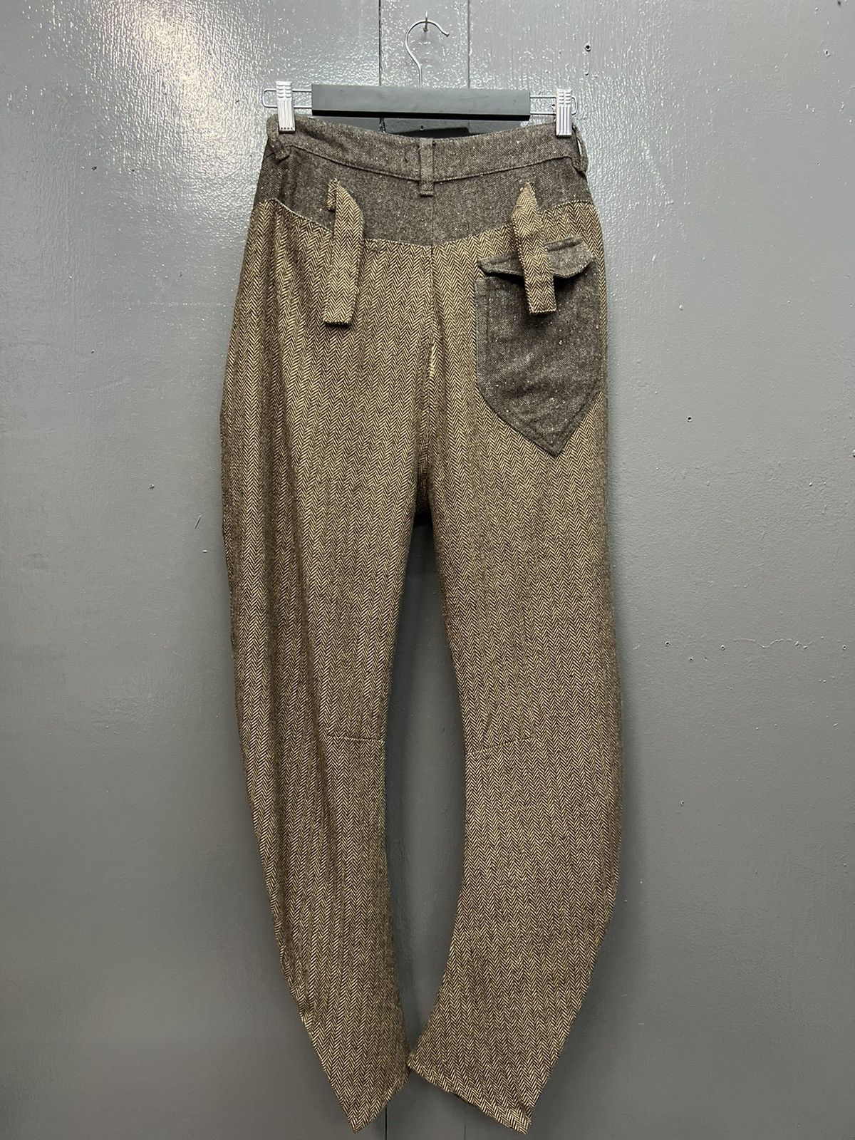 Japanese Brand ARCHIVE🔥CONTR@CTE WOOL CASUAL PANTS SIZE 32 Size US 32 / EU 48 - 8 Thumbnail
