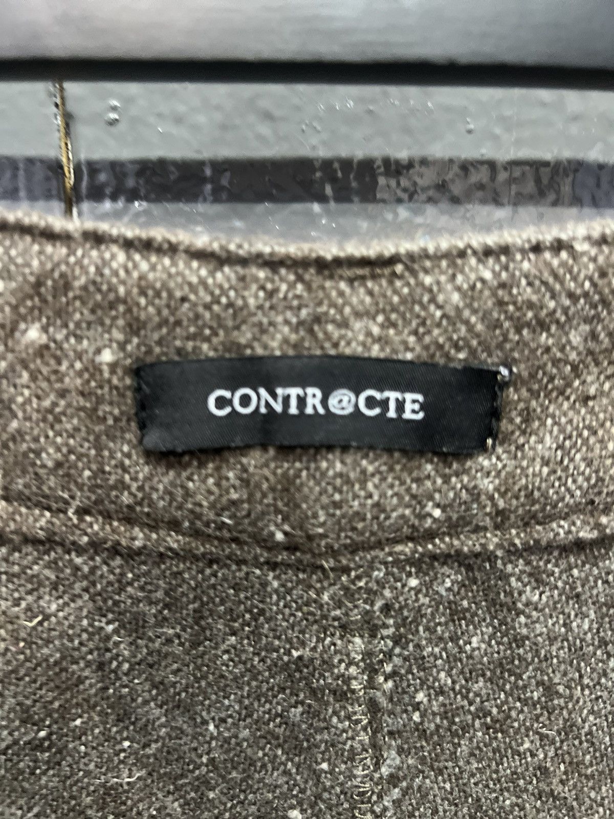 Japanese Brand ARCHIVE🔥CONTR@CTE WOOL CASUAL PANTS SIZE 32 Size US 32 / EU 48 - 13 Thumbnail