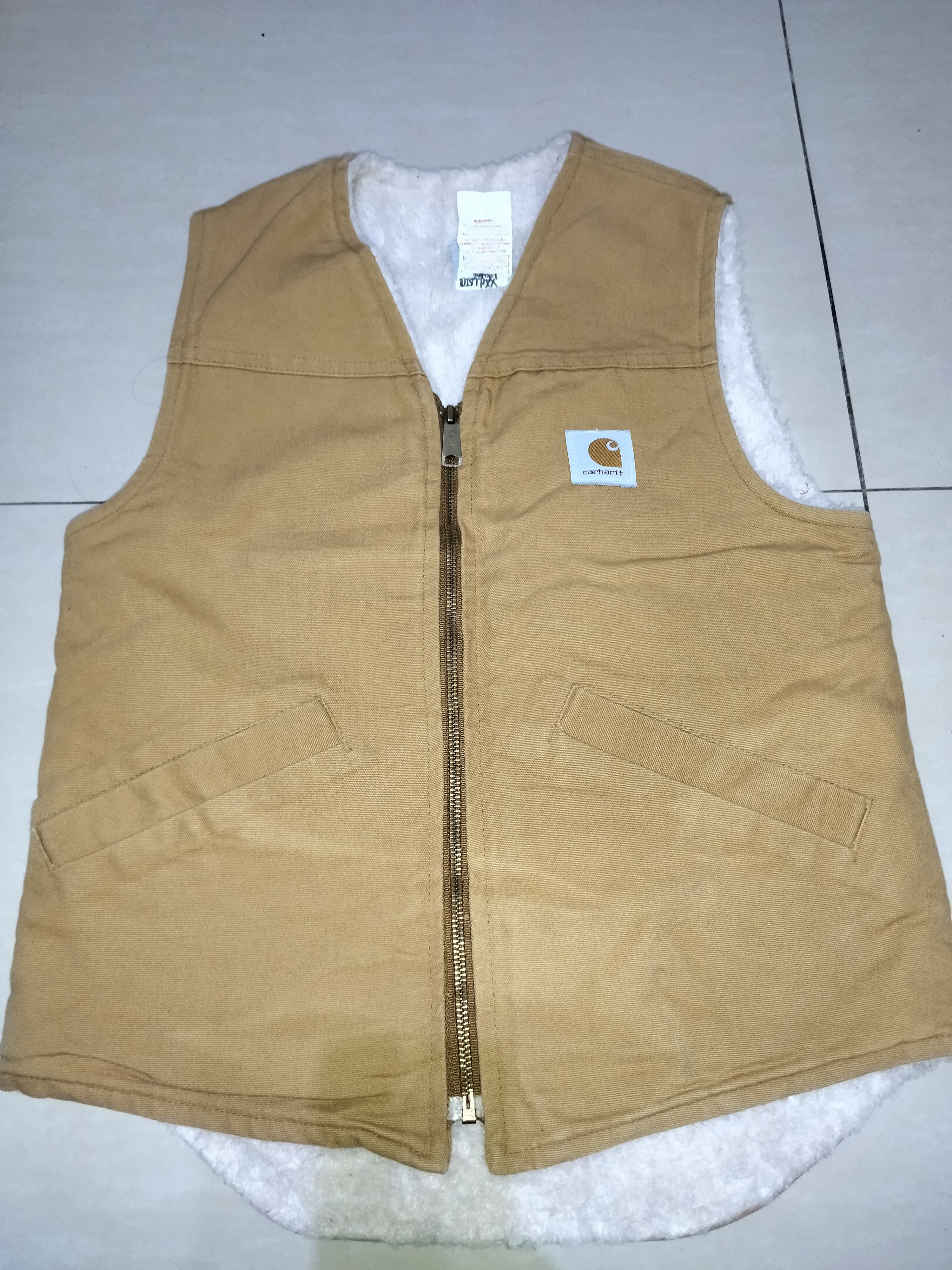 Carhartt × Carhartt Wip Vintage Carhatt Vest Sherpa Hunting size S Size US S / EU 44-46 / 1 - 5 Thumbnail
