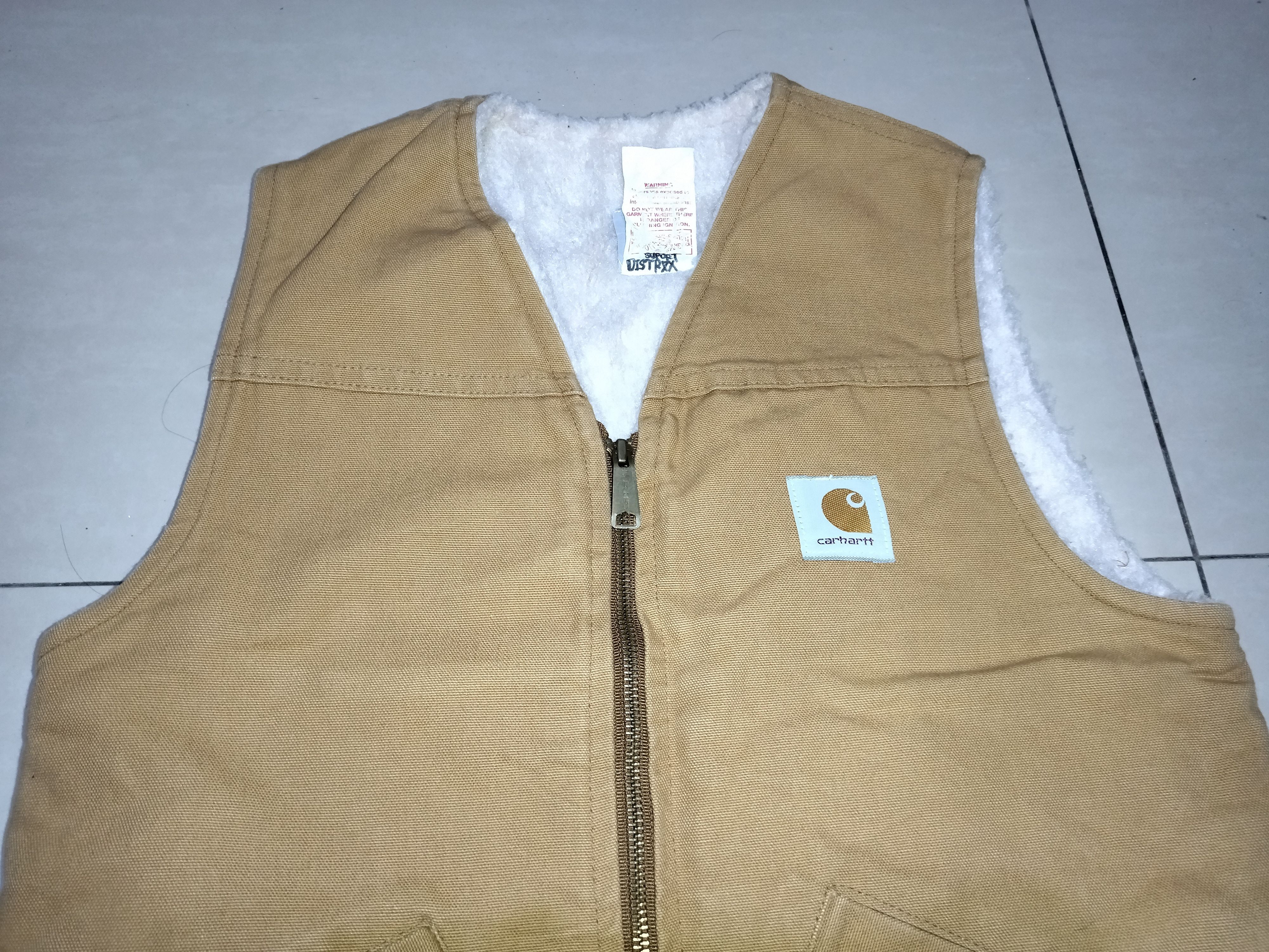 Carhartt × Carhartt Wip Vintage Carhatt Vest Sherpa Hunting size S Size US S / EU 44-46 / 1 - 3 Thumbnail