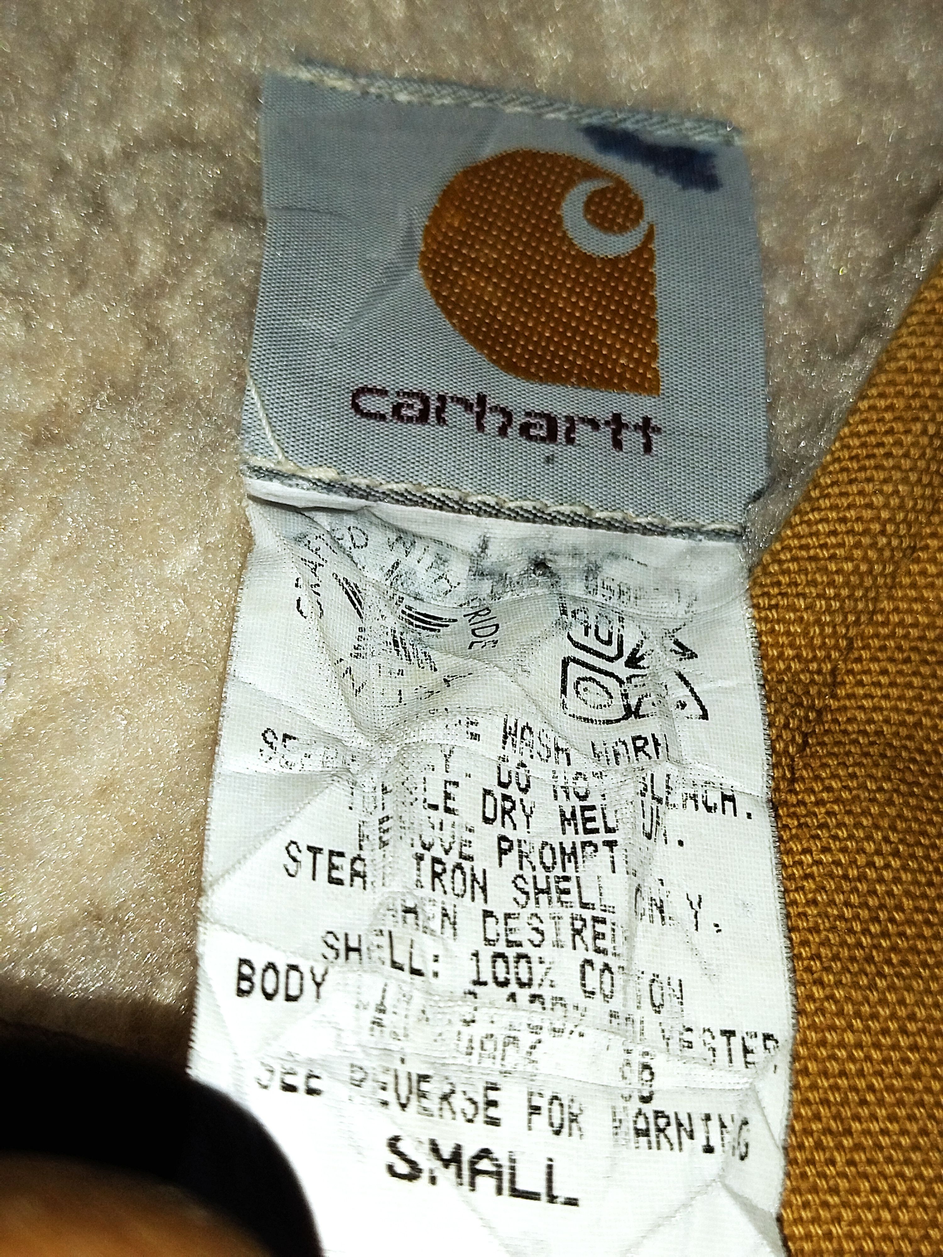 Carhartt × Carhartt Wip Vintage Carhatt Vest Sherpa Hunting size S Size US S / EU 44-46 / 1 - 9 Thumbnail