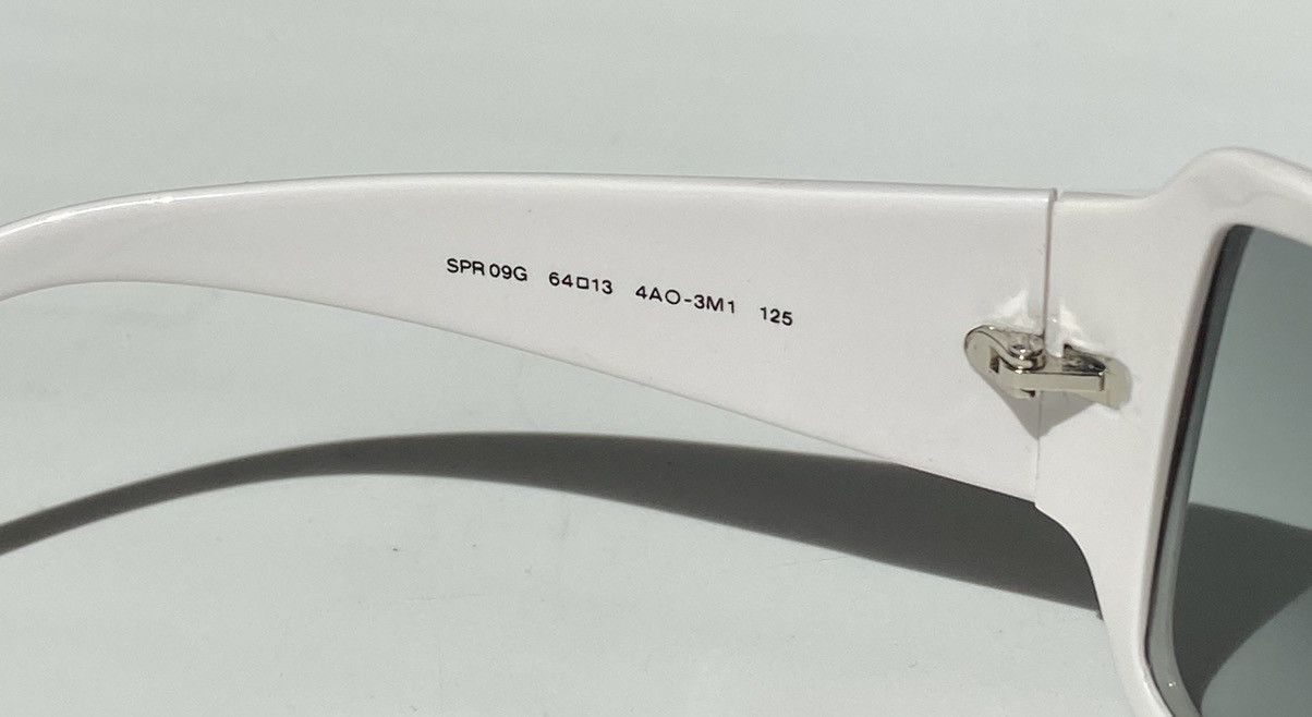 Prada PRADA Logo Square Sunglasses Vintage SPR 09G Size ONE SIZE - 10 Thumbnail