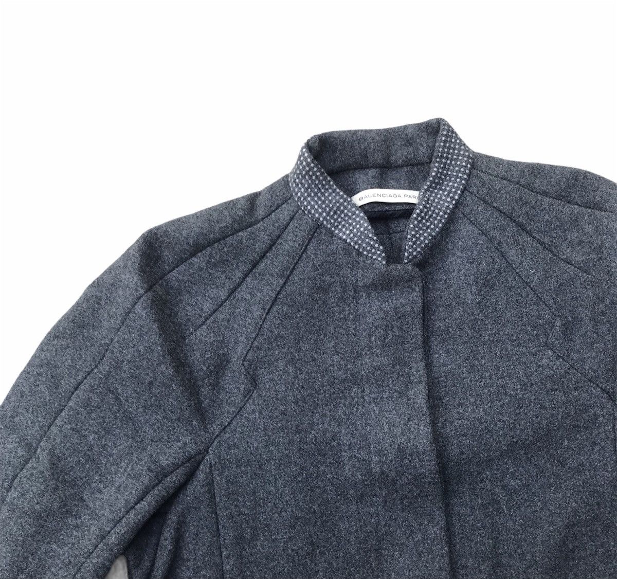 Balenciaga Balenciaga Asymmetrical Wool The Matrix Long Coat Size US L / EU 52-54 / 3 - 6 Thumbnail