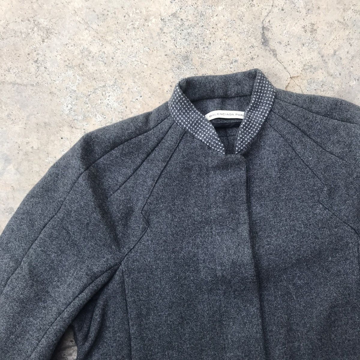 Balenciaga Balenciaga Asymmetrical Wool The Matrix Long Coat Size US L / EU 52-54 / 3 - 17 Thumbnail