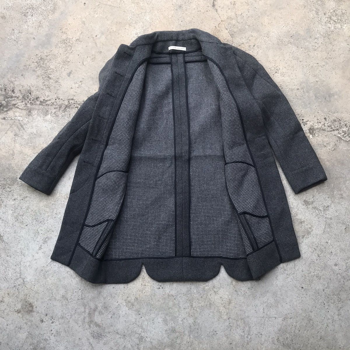 Balenciaga Balenciaga Asymmetrical Wool The Matrix Long Coat Size US L / EU 52-54 / 3 - 19 Thumbnail