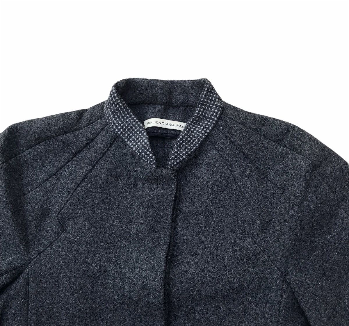Balenciaga Balenciaga Asymmetrical Wool The Matrix Long Coat Size US L / EU 52-54 / 3 - 2 Thumbnail