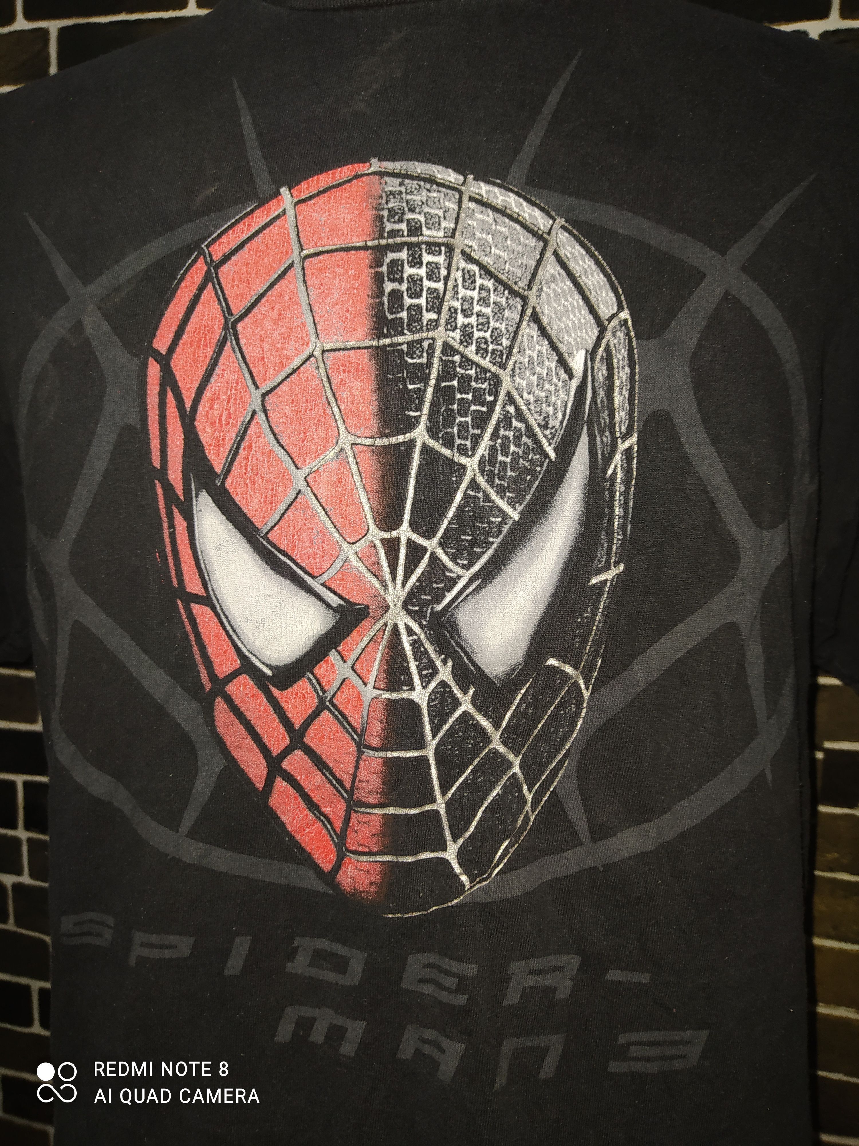 Marvel Comics × Vintage Vintage 2007 Spiderman Marvel Movie T shirt Size US L / EU 52-54 / 3 - 5 Thumbnail