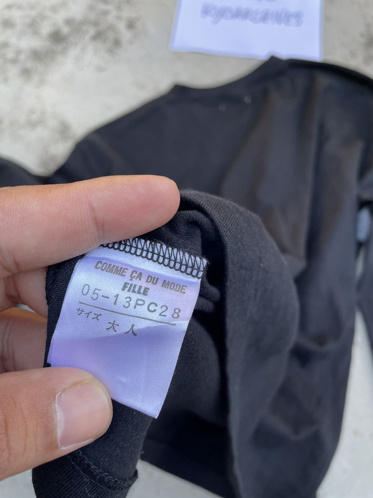 Comme Ca Ism × Japanese Brand COMME CA DU MODE BLACK LONG SLEEVE Size US L / EU 52-54 / 3 - 5 Thumbnail